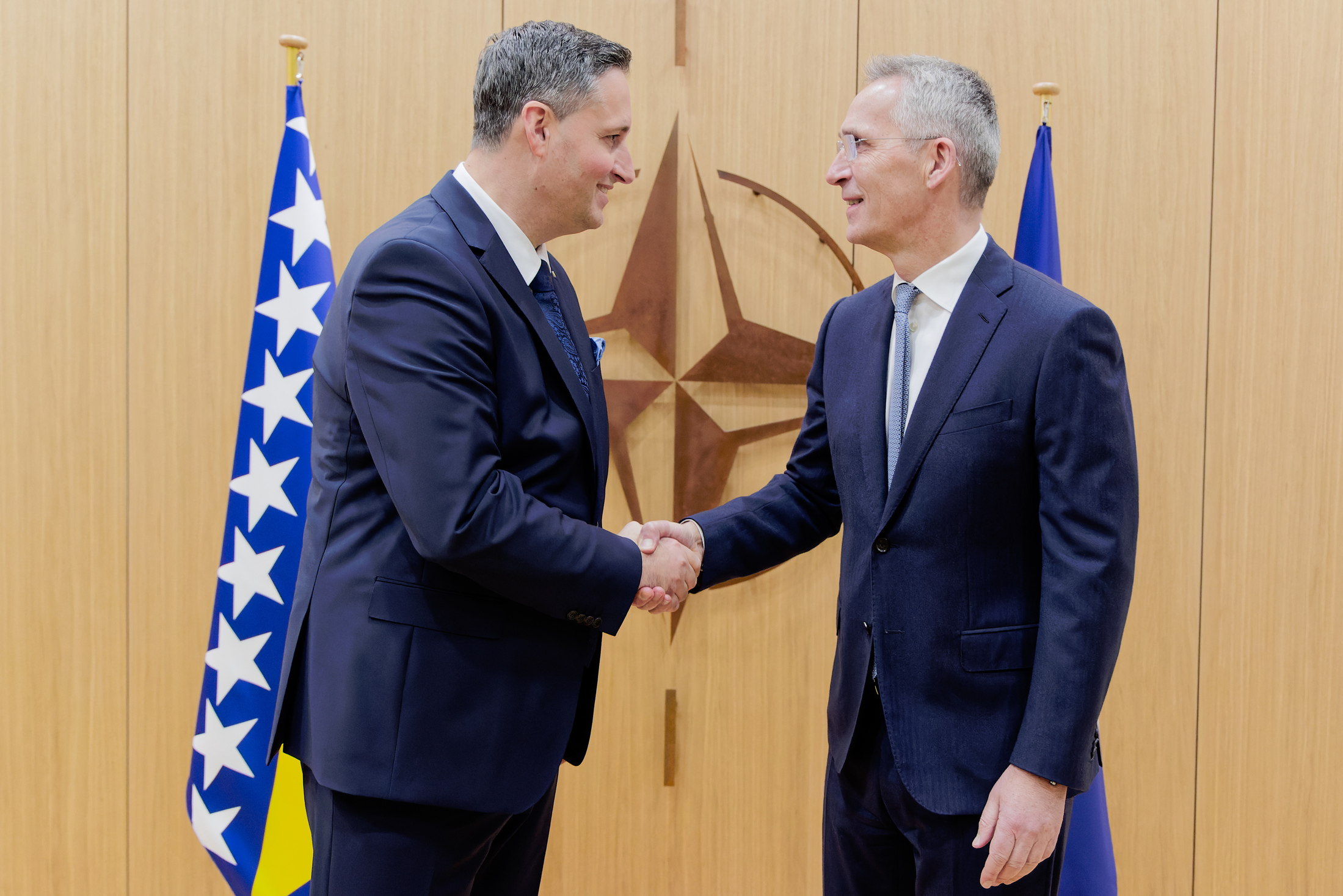 Bosniak Member of the Presidency of Bosnia and Herzegovina visits NATO
