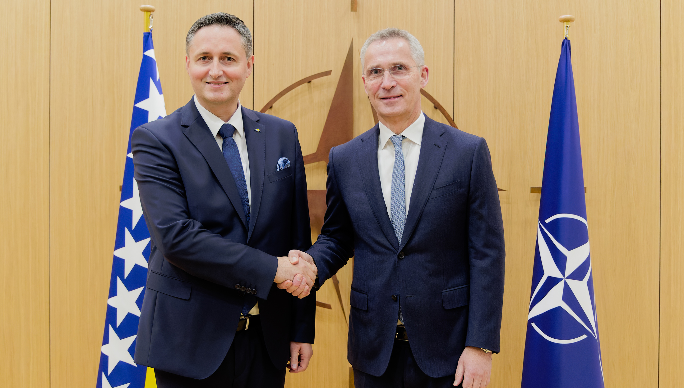 Bosniak Member of the Presidency of Bosnia and Herzegovina visits NATO
