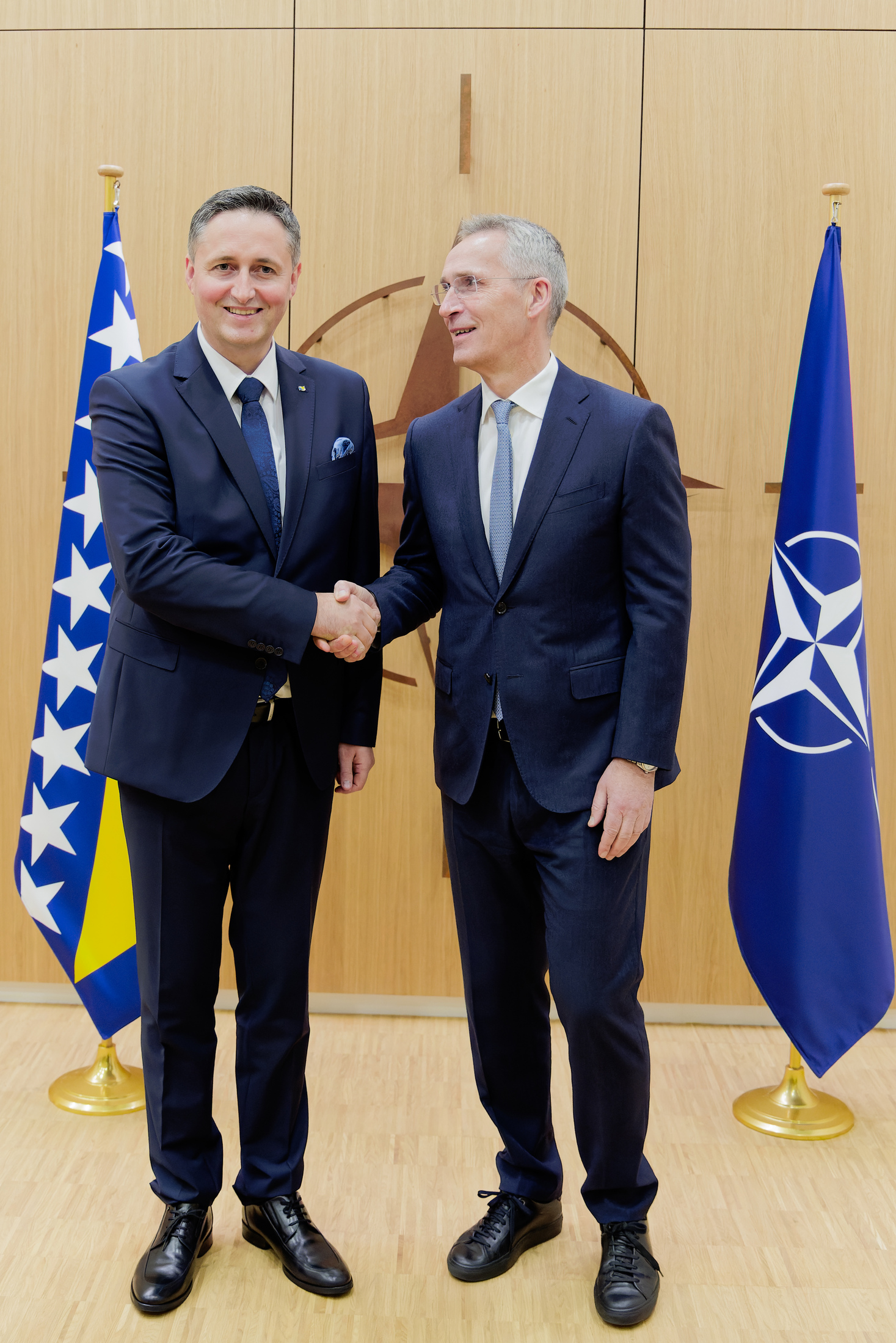 Bosniak Member of the Presidency of Bosnia and Herzegovina visits NATO