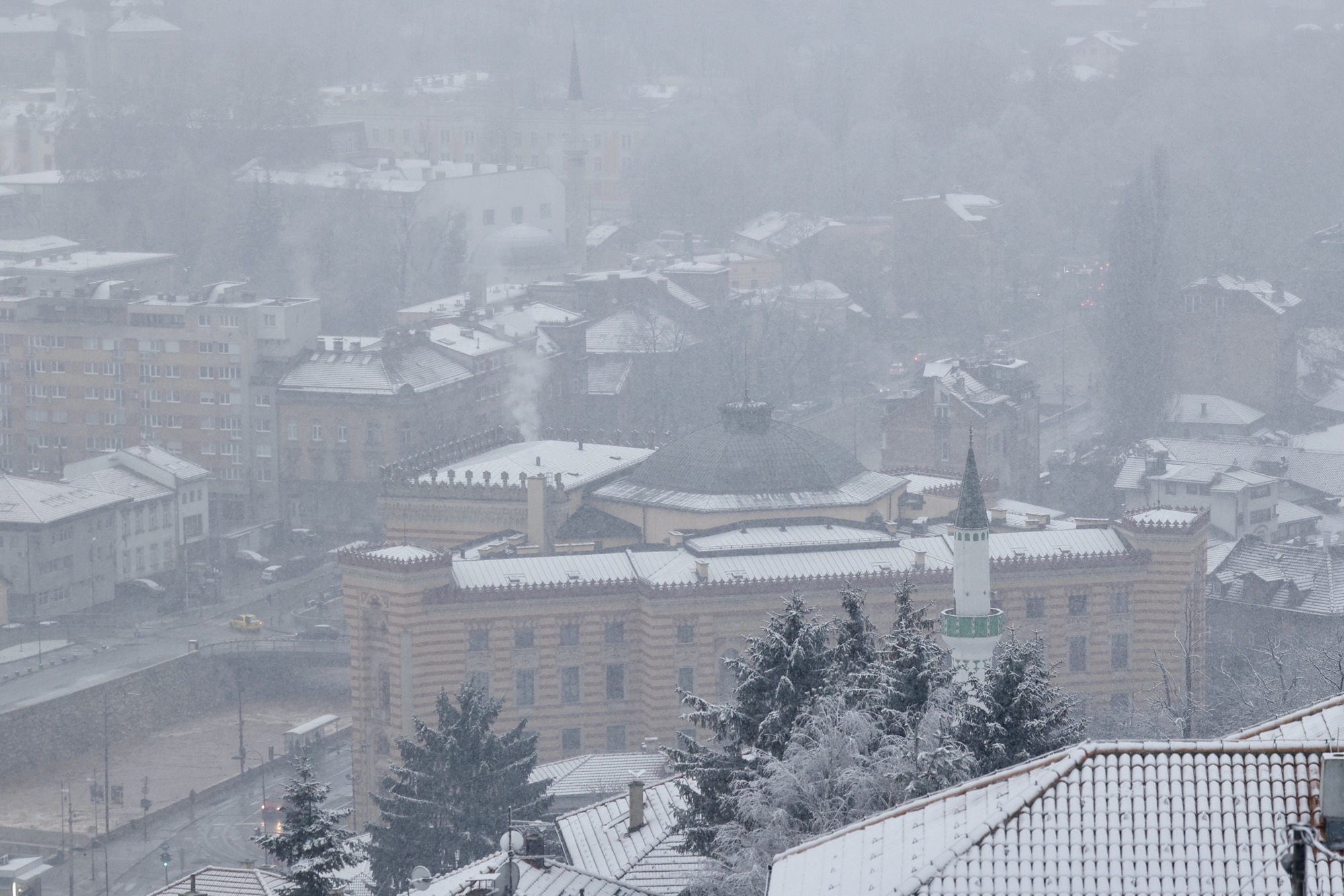 snijeg sarajevo