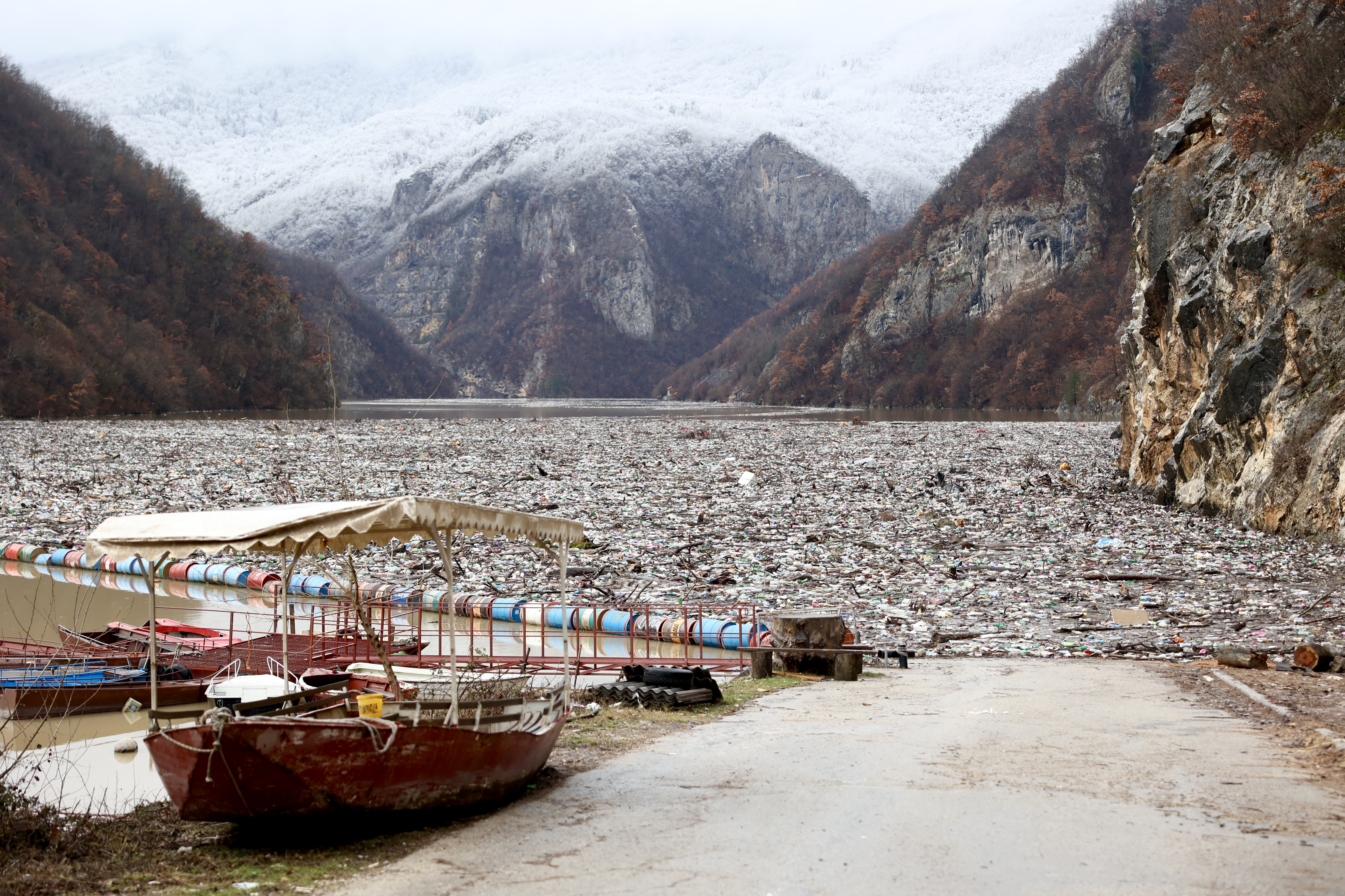 Otpad, drina, višegrad