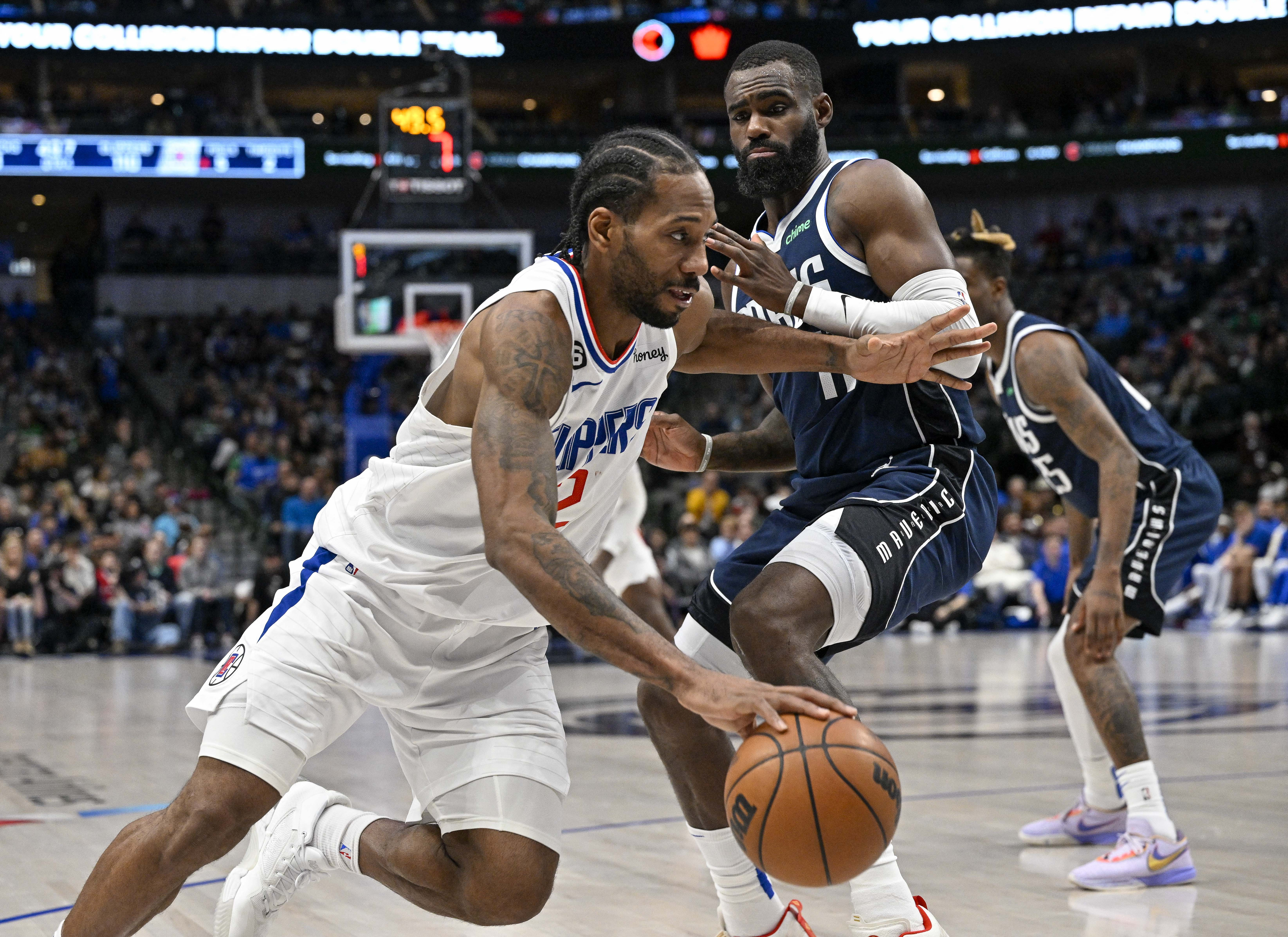 NBA: Los Angeles Clippers at Dallas Mavericks