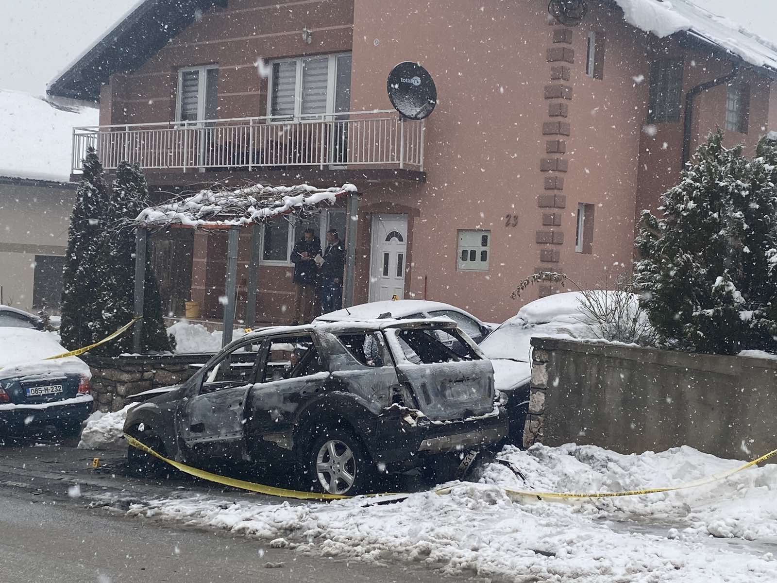 aleksandar sladoje auto zapaljen