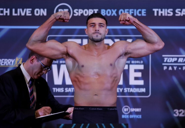 Tyson Fury v Dillian Whyte Weigh-In