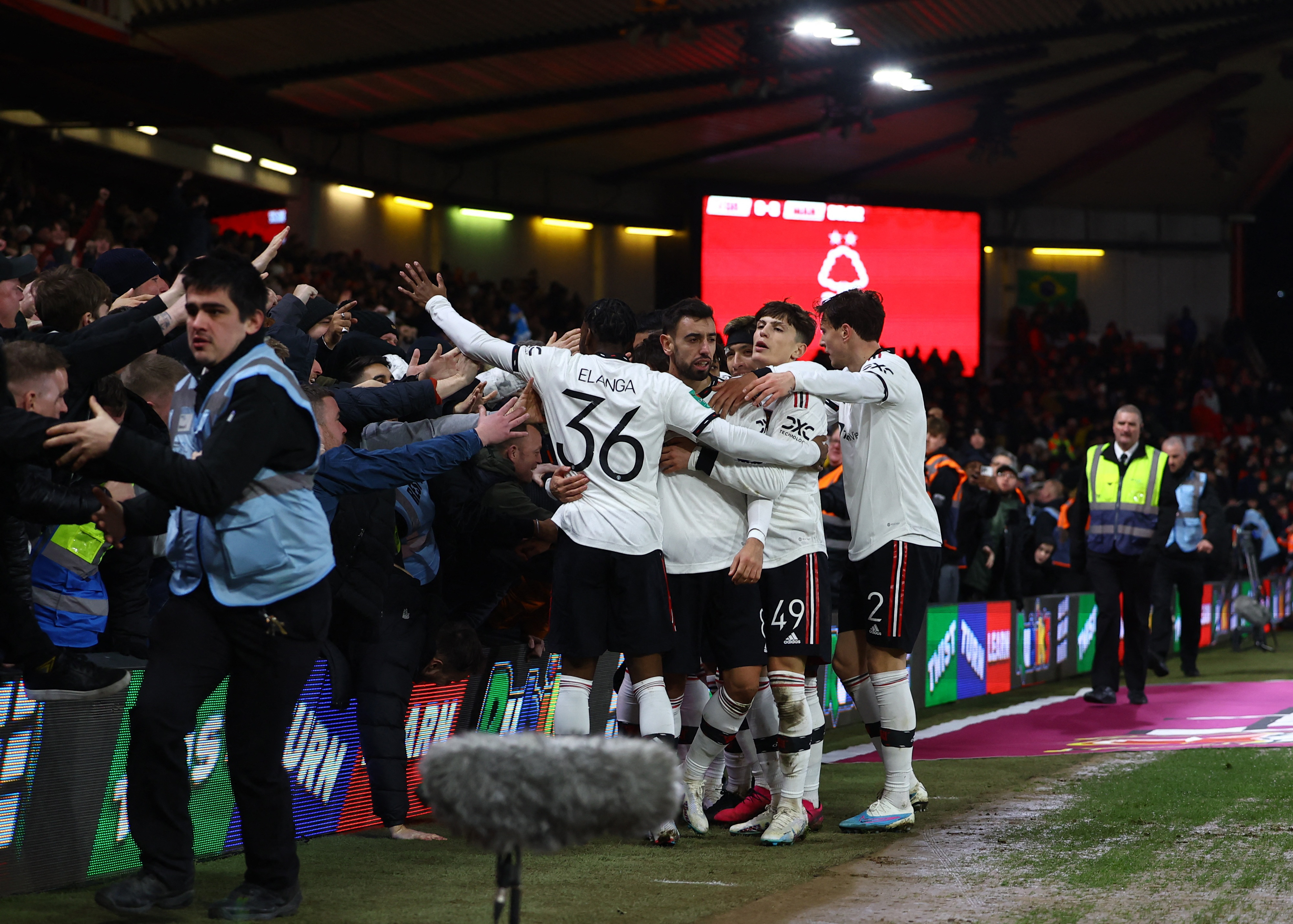 Carabao Cup - Semi Final - First Leg - Nottingham Forest v Manchester United