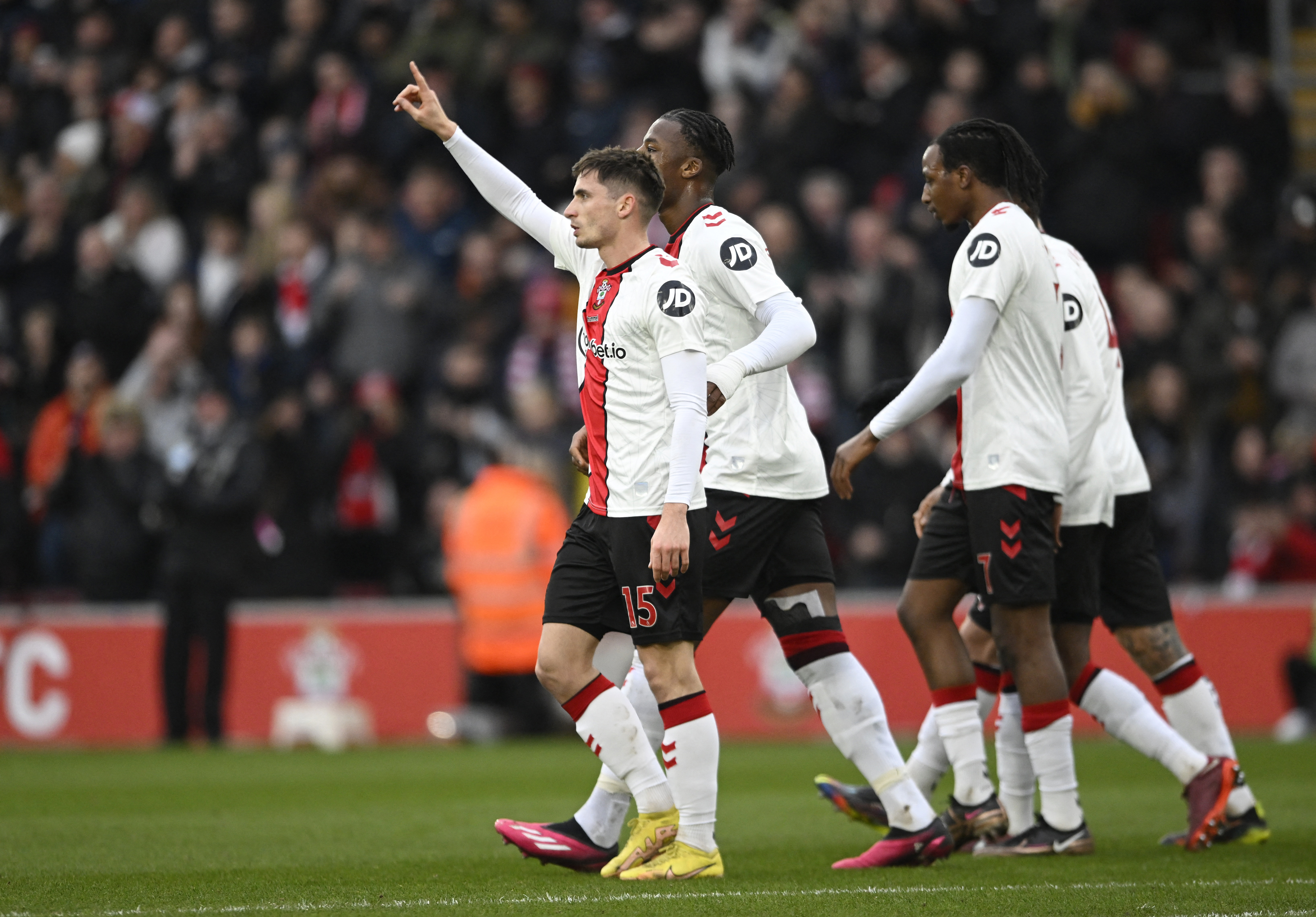 FA Cup - Fourth Round - Southampton v Blackpool