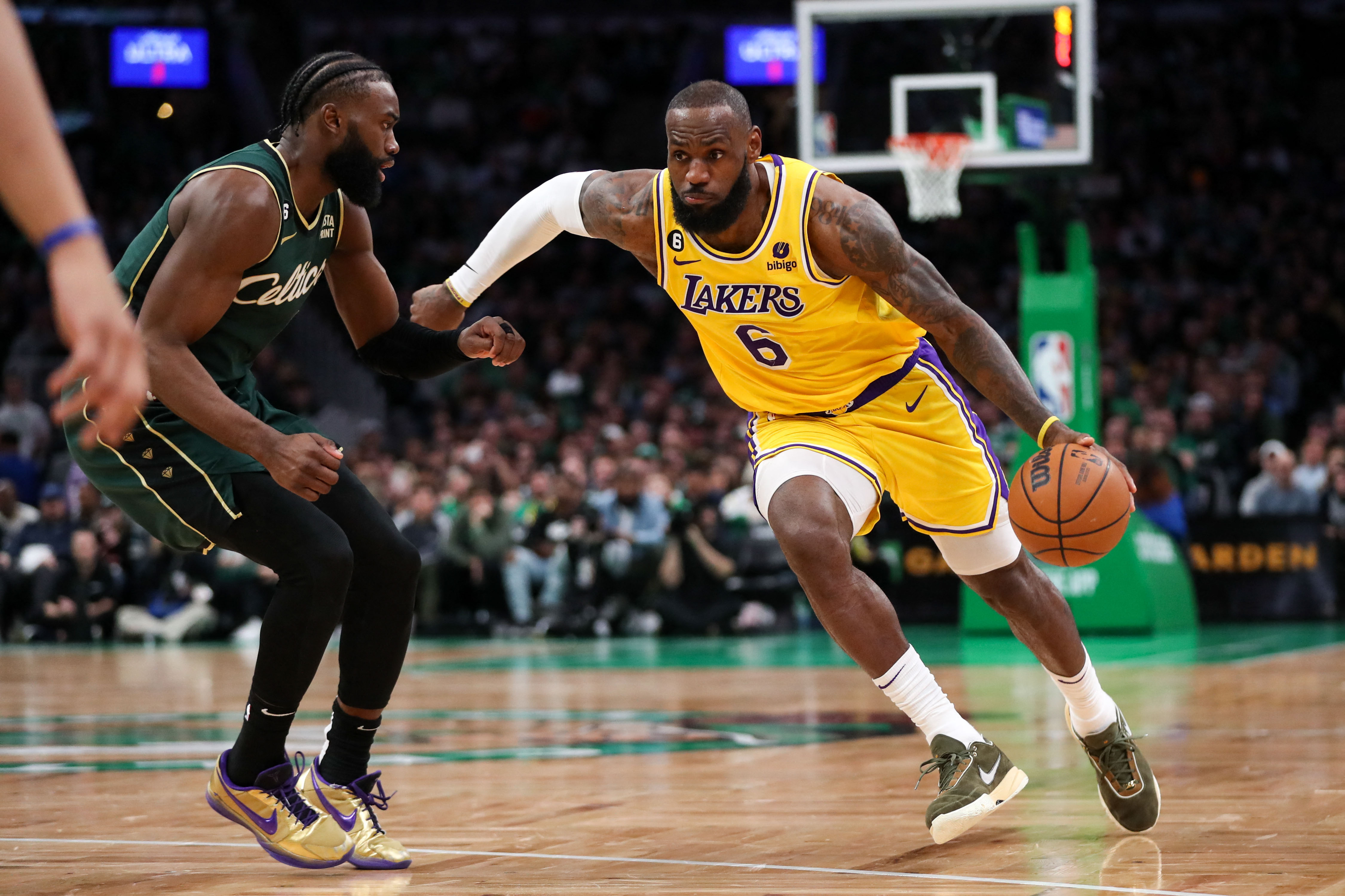 NBA: Los Angeles Lakers at Boston Celtics