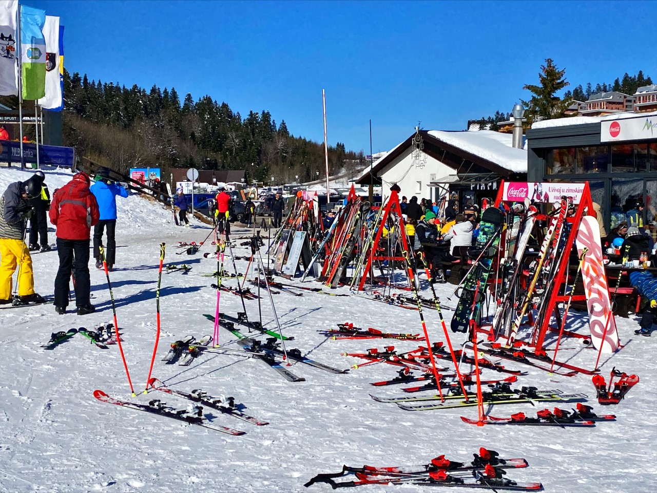 Bjelašnica, planina, skijanje, skijaši