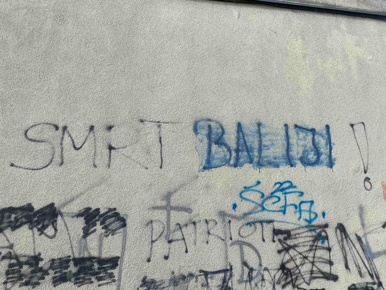 grafiti čapljina 1