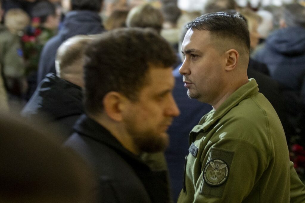 Ukrainian President attends the funeral of helicopter crash victims