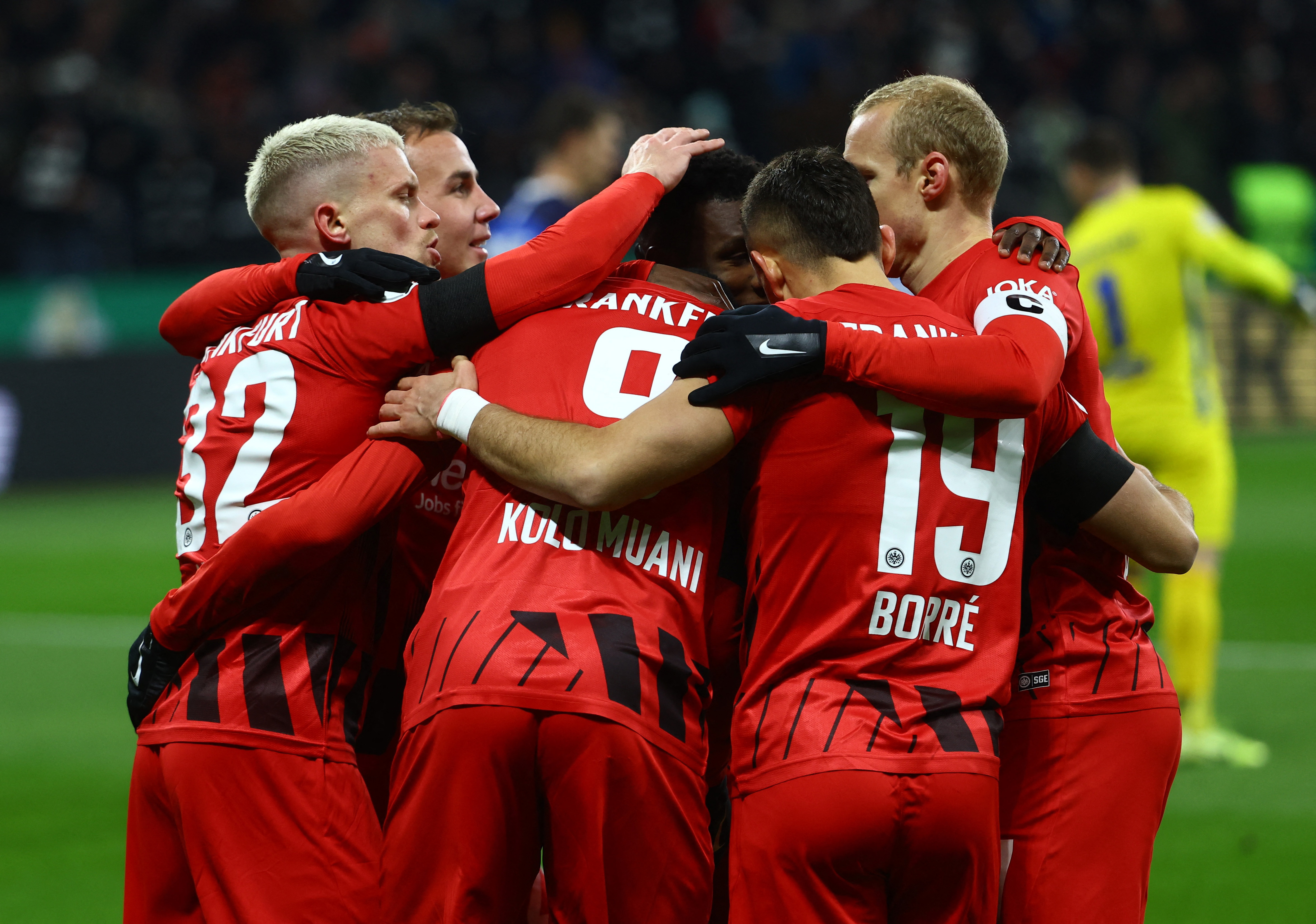 DFB Cup - Round of 16 - Eintracht Frankfurt v SV Darmstadt 98