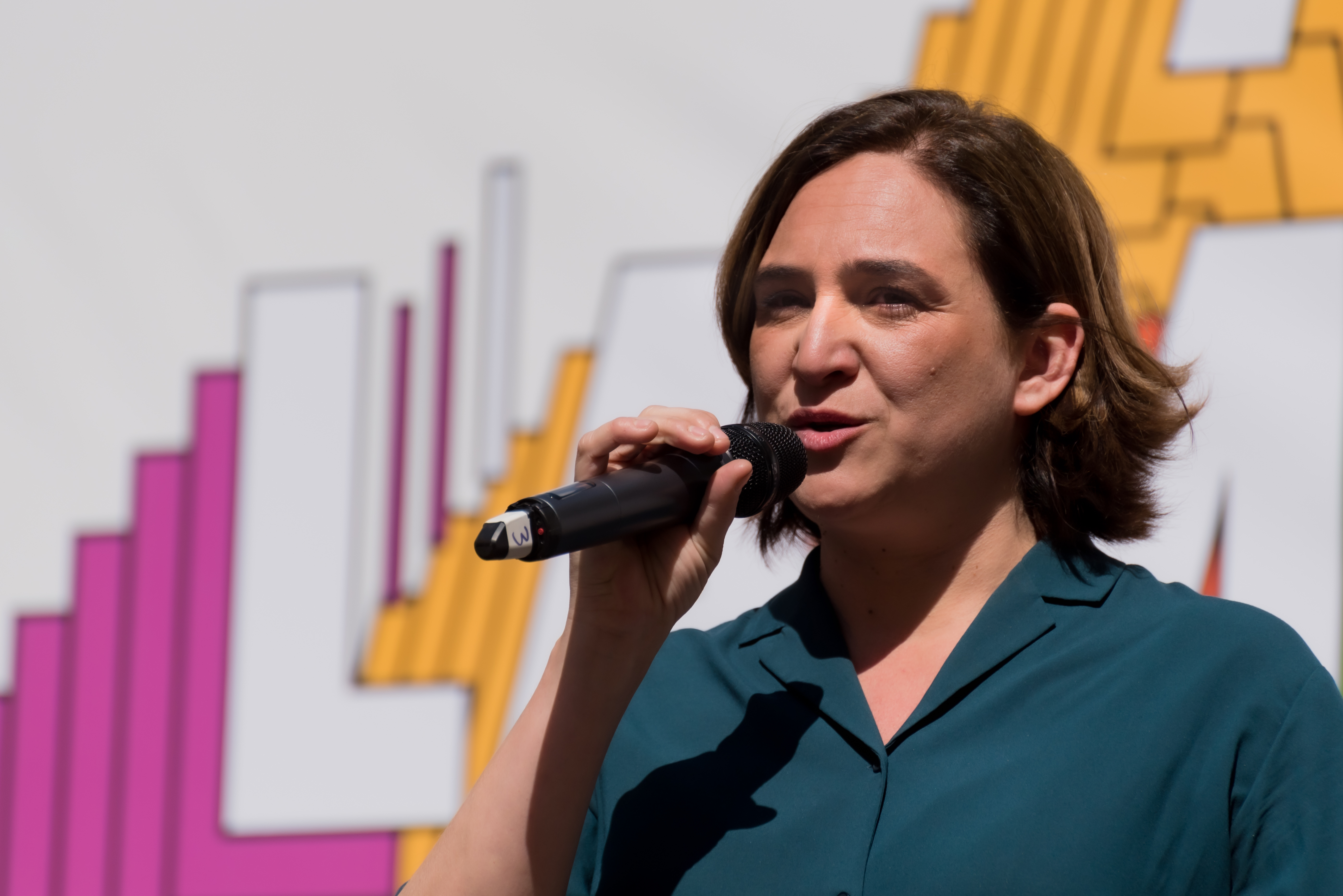 Barcelona,,Catalonia,,Spain:,03/30/2019:,The,Mayor,Of,Barcelona,,Ada,Colau