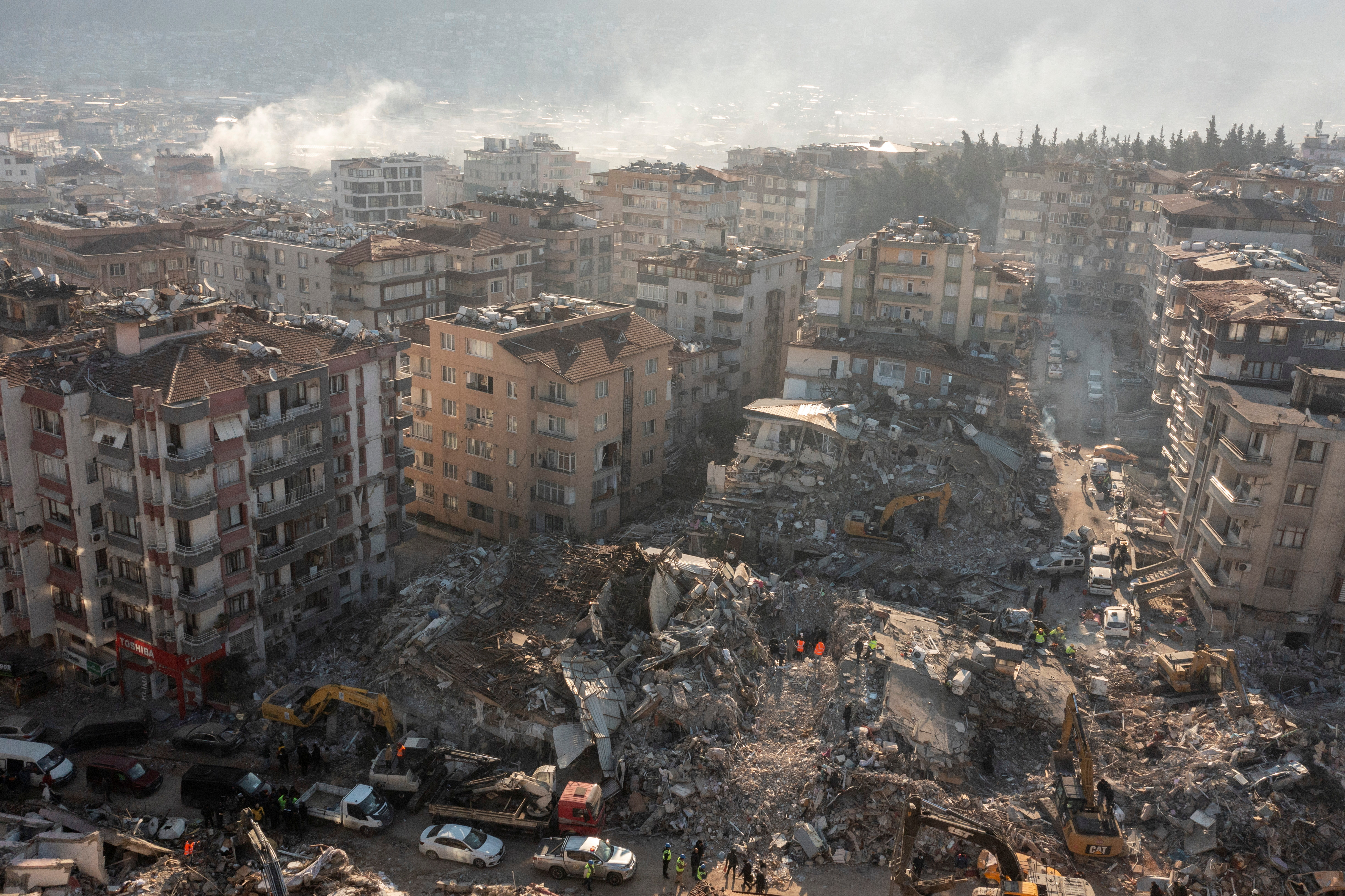 Aftermath of a deadly earthquake in Hatay