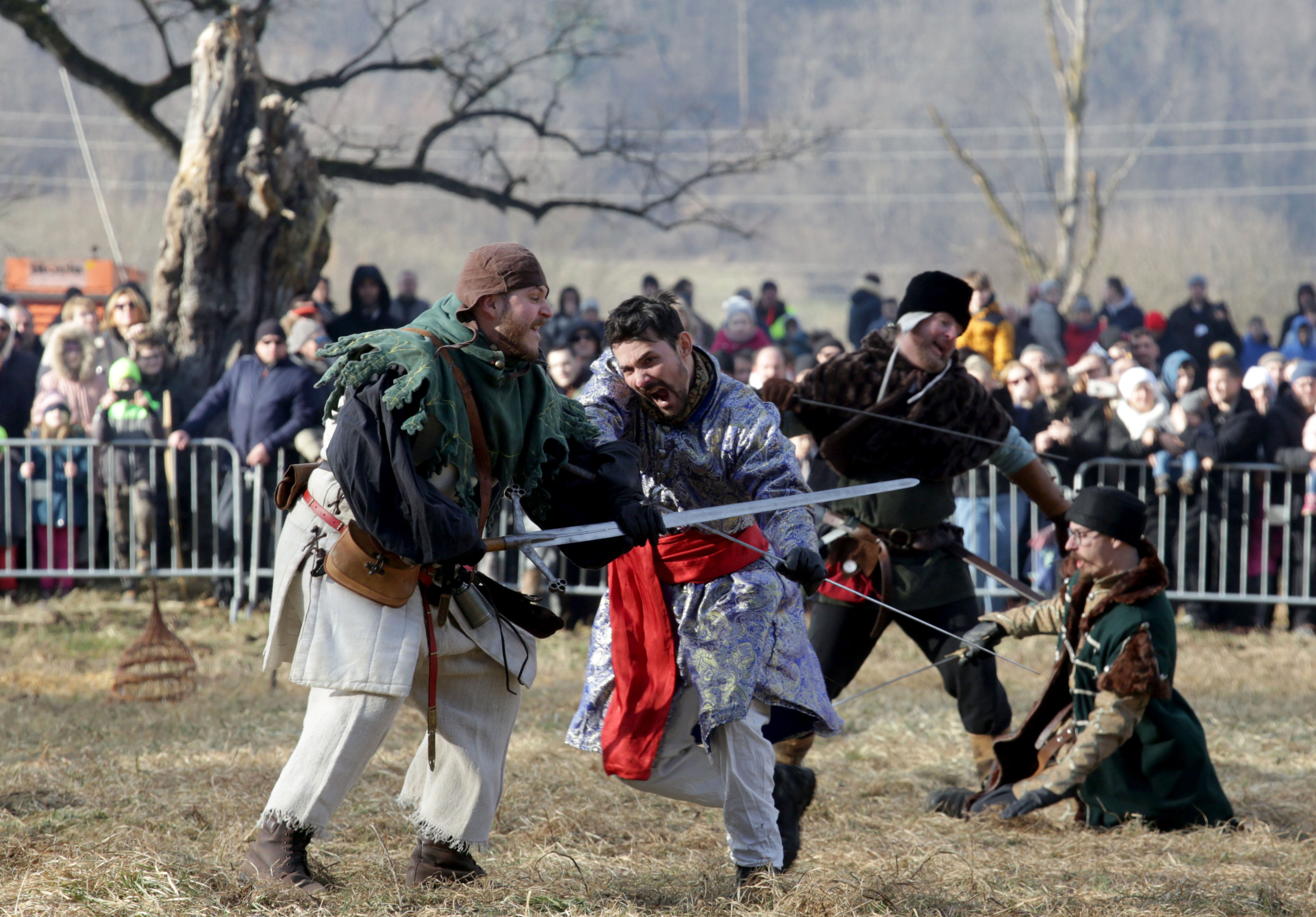 Hrvatska: Uprizorena spektakularna bitka Seljačke bune