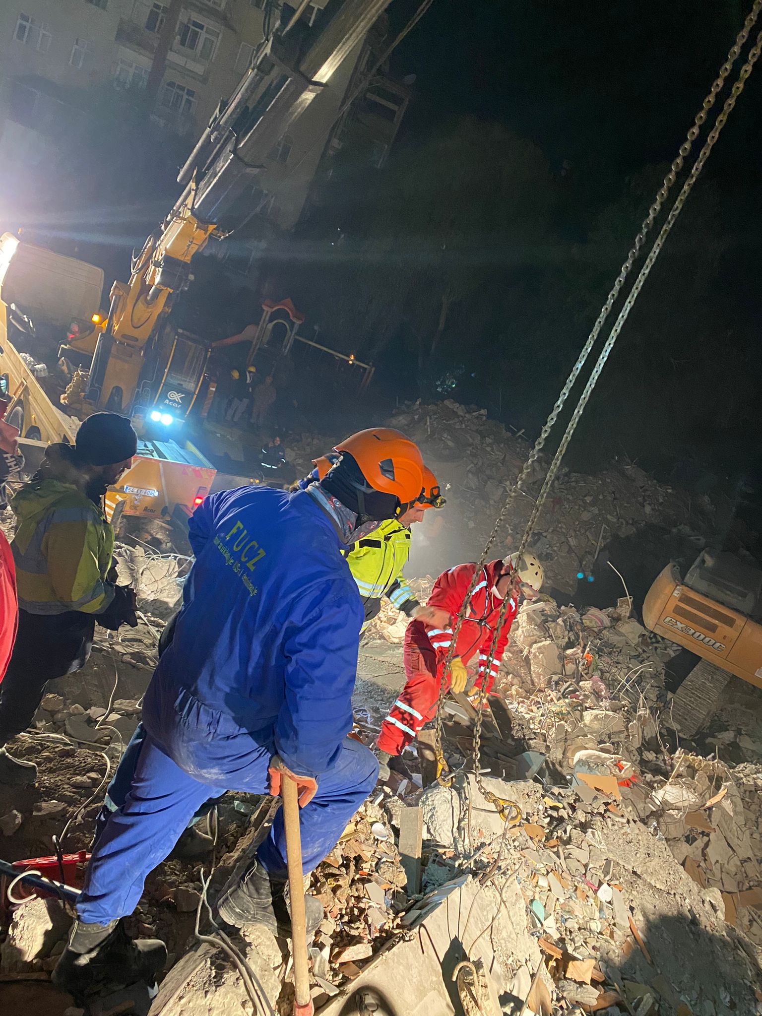 Specijalizirani tim FUCZ-a traga za 150 osoba ispod ruševina u Hatayu