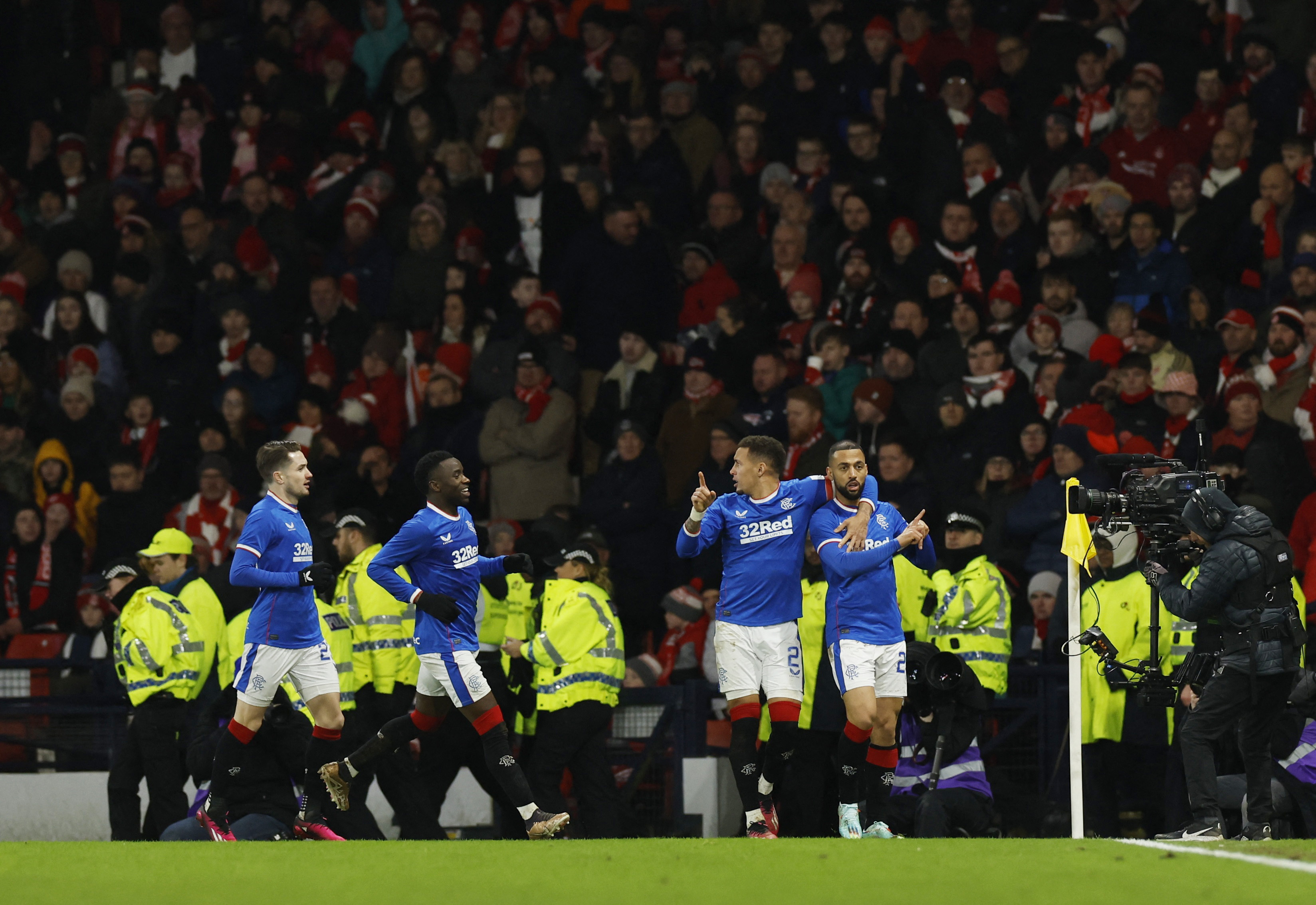 Scottish League Cup - Semi Final - Rangers v Aberdeen
