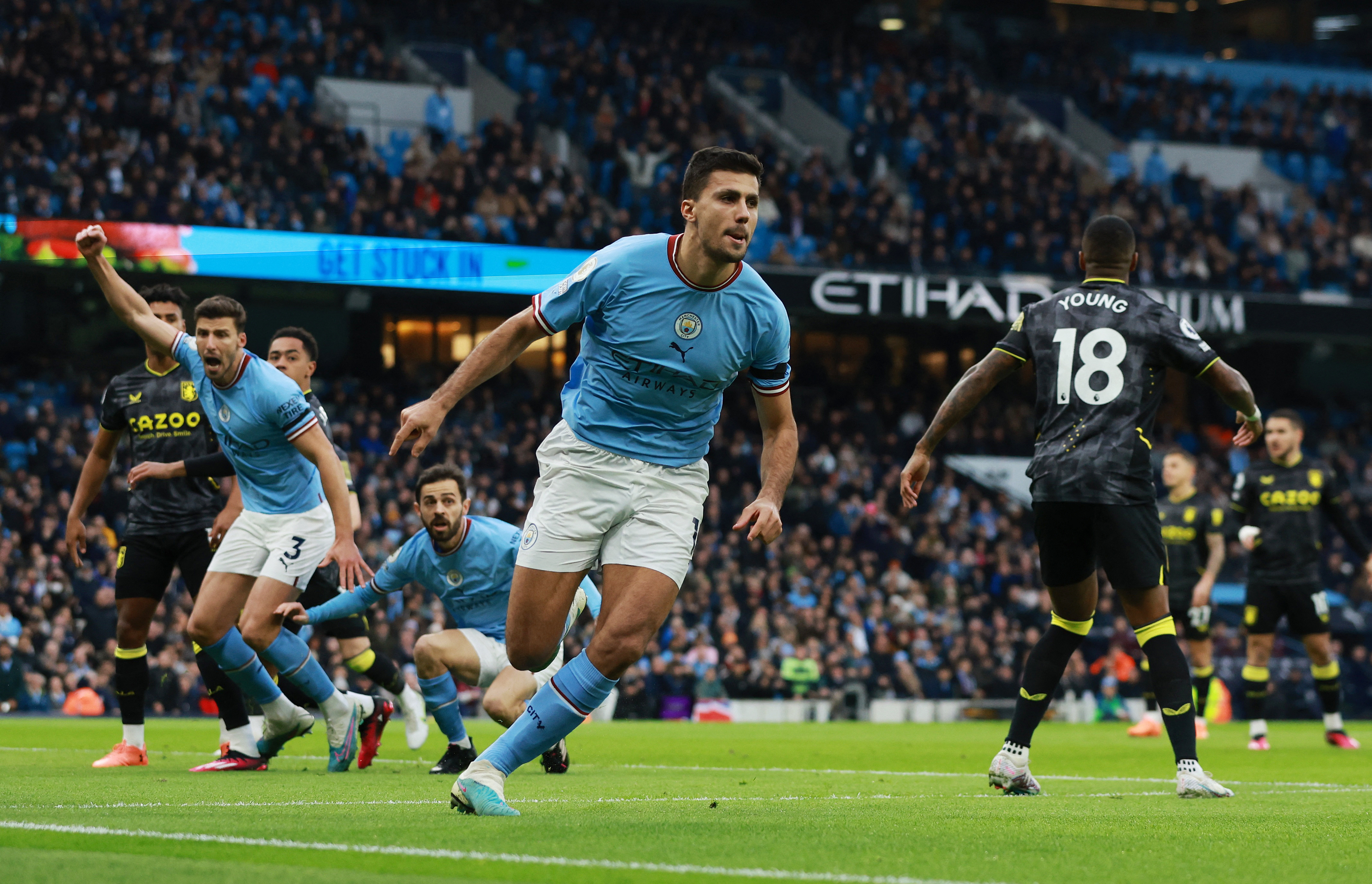 Premier League - Manchester City v Aston Villa