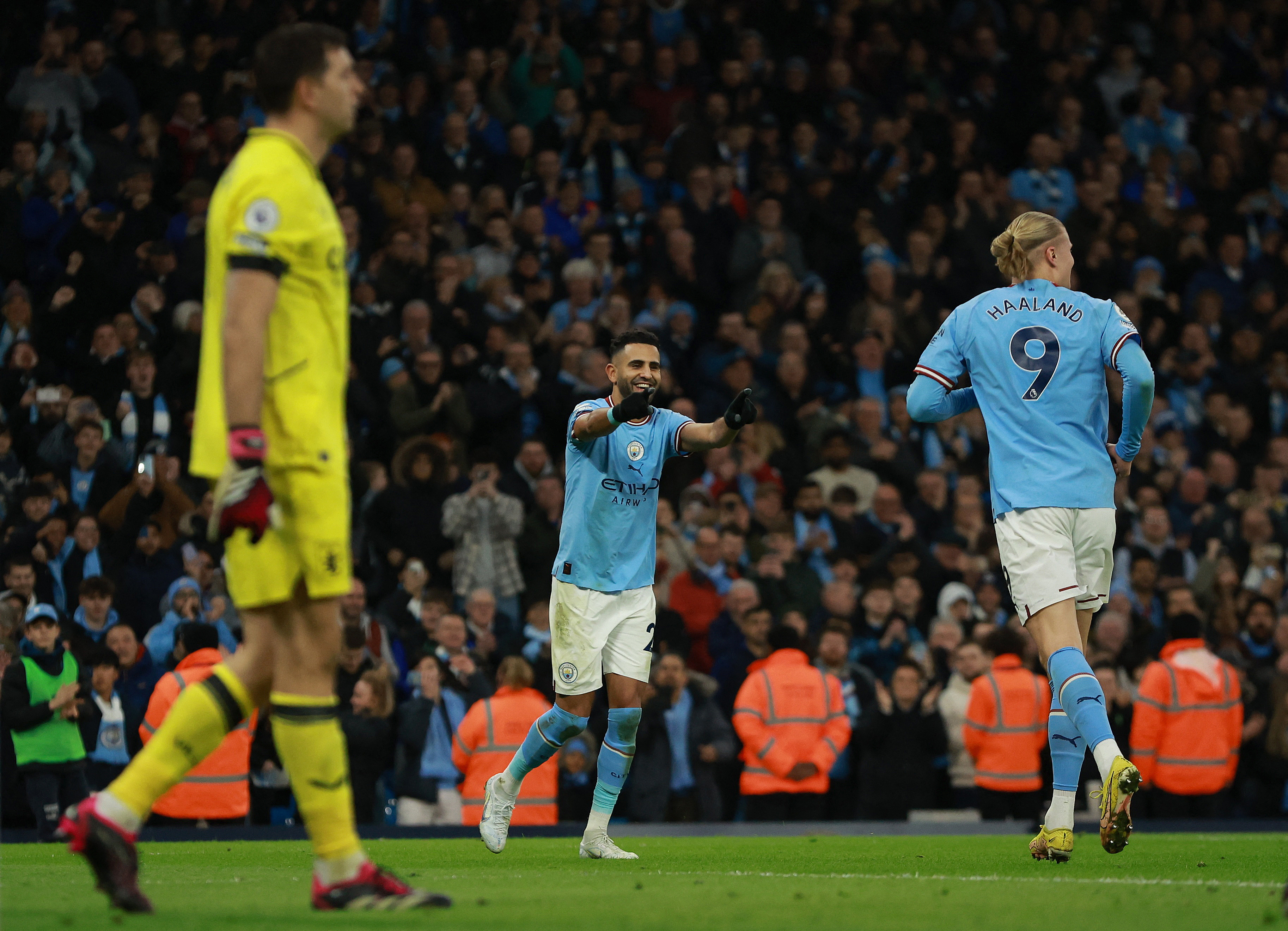 Premier League - Manchester City v Aston Villa