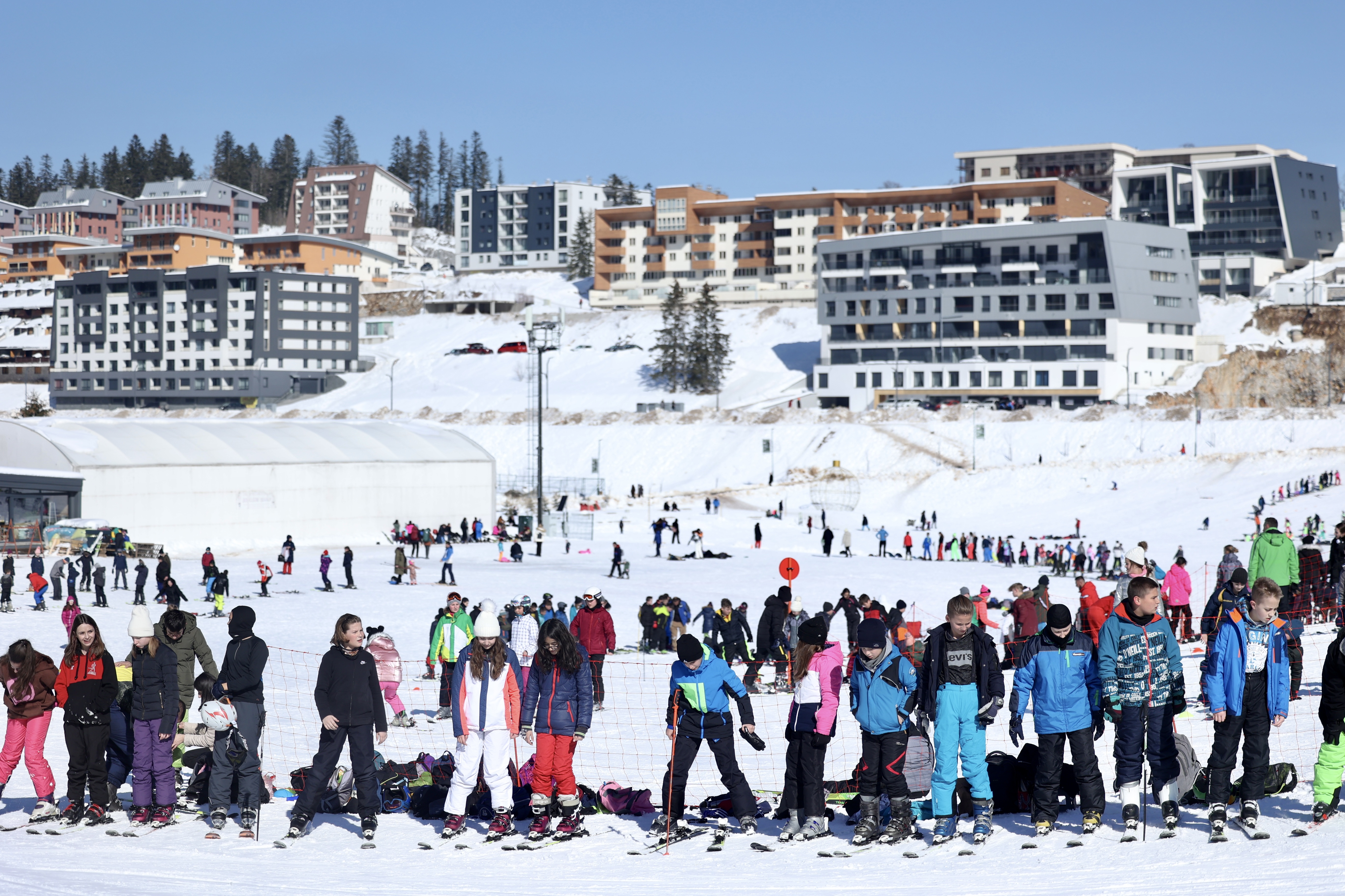 Bjelašnica, skijaši