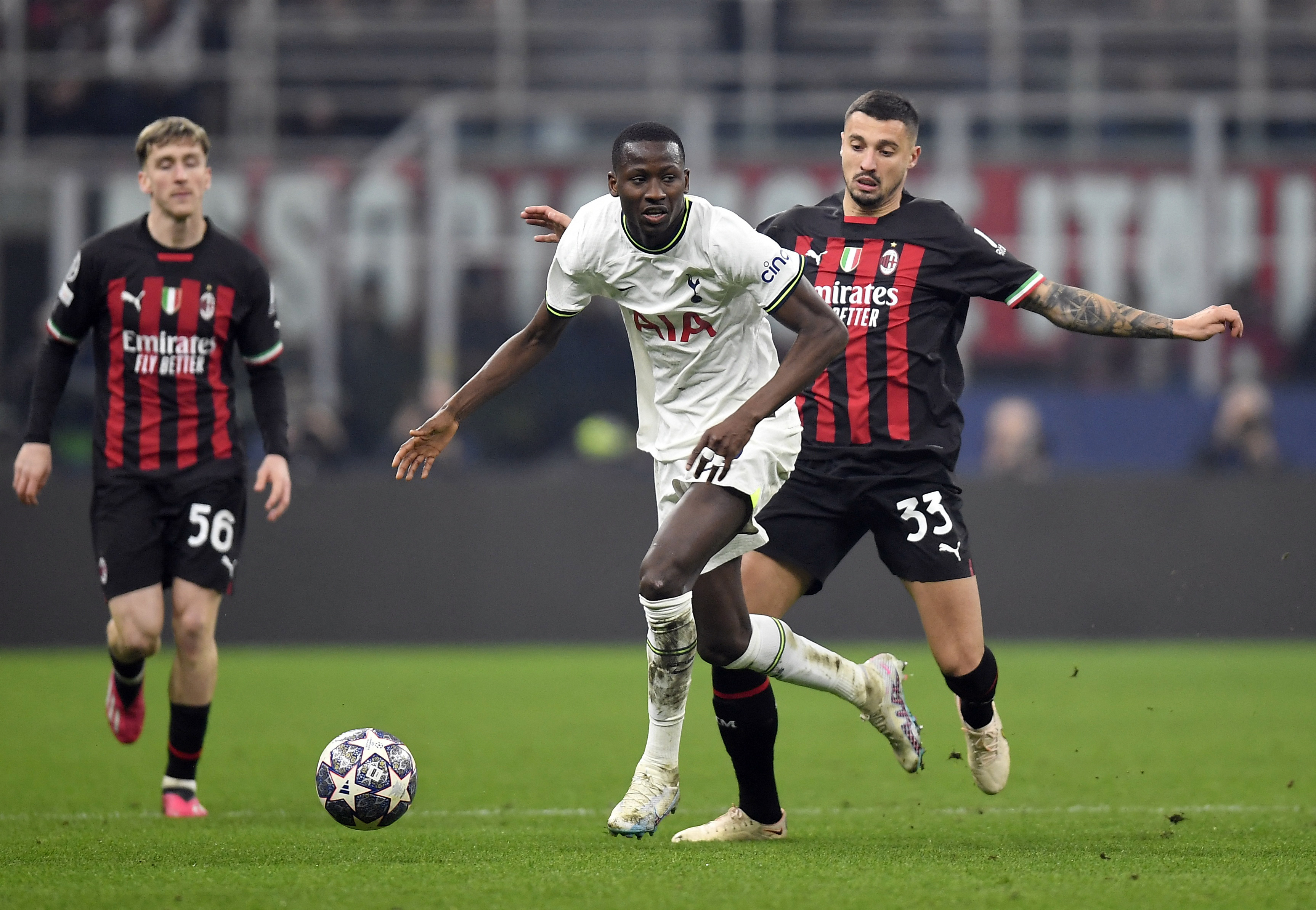 Champions League - Round of 16 First Leg - AC Milan v Tottenham Hotspur
