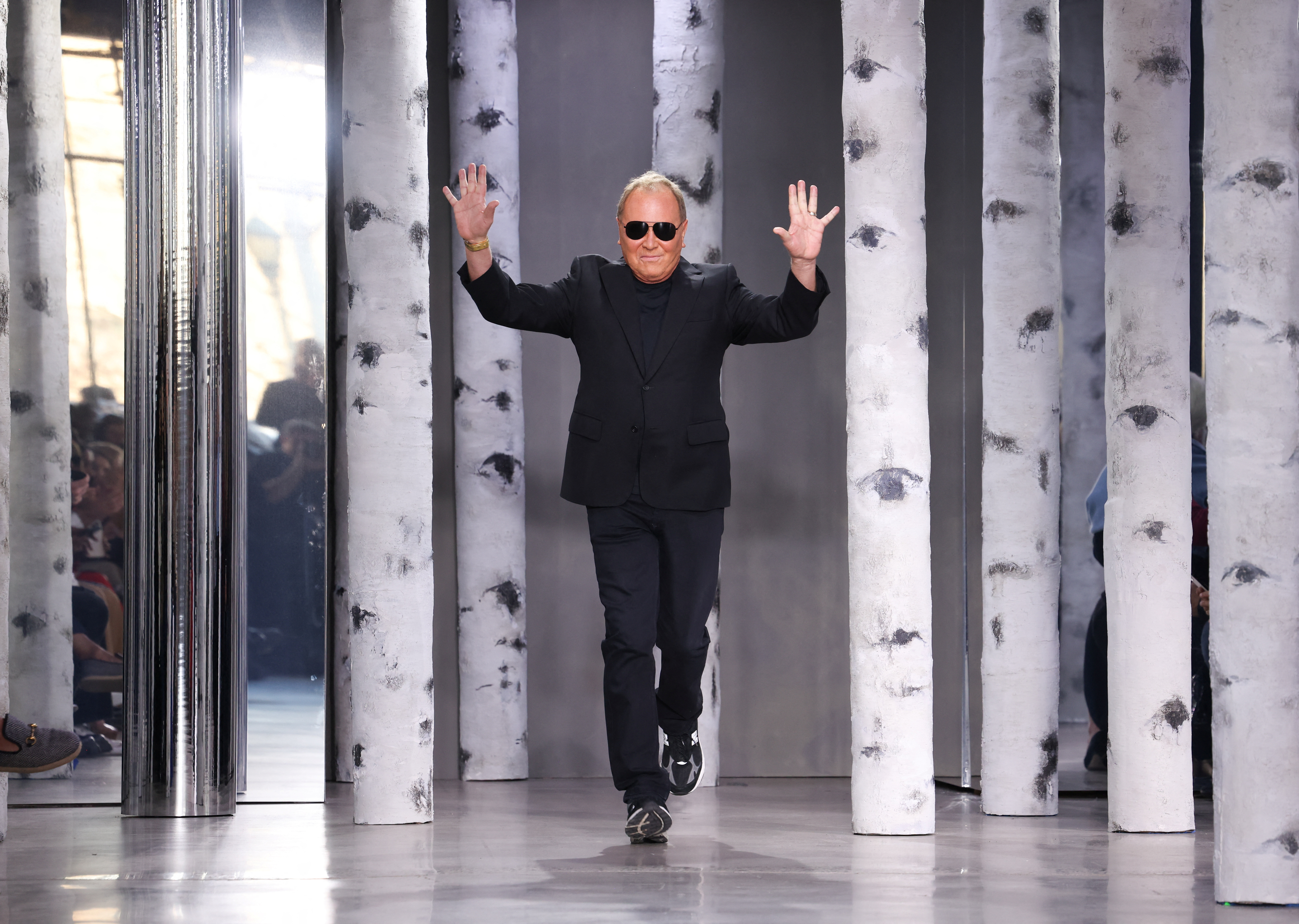 Michael Kors presents his latest collection during New York Fashion Week