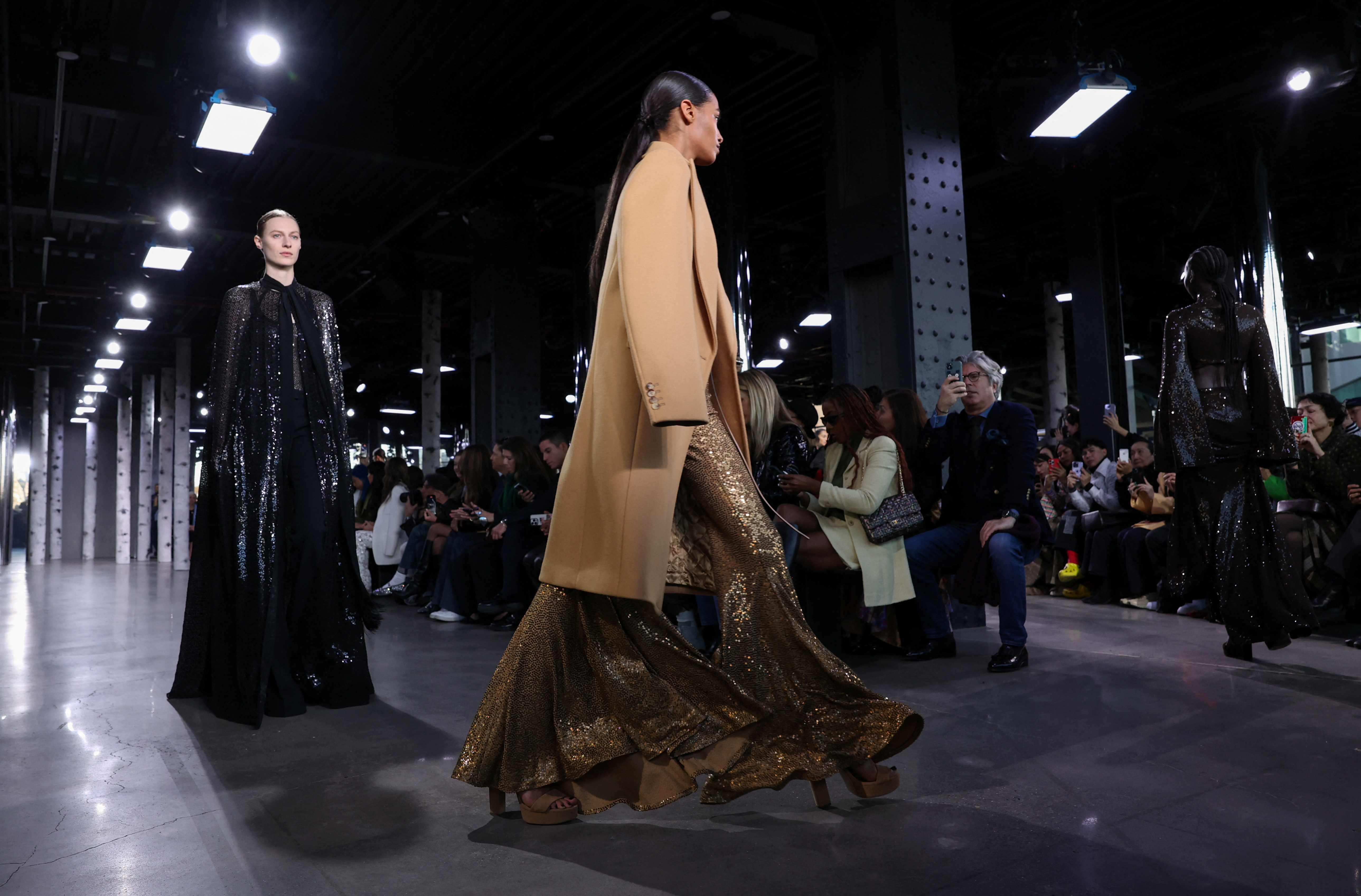 Michael Kors presents his latest collection during New York Fashion Week