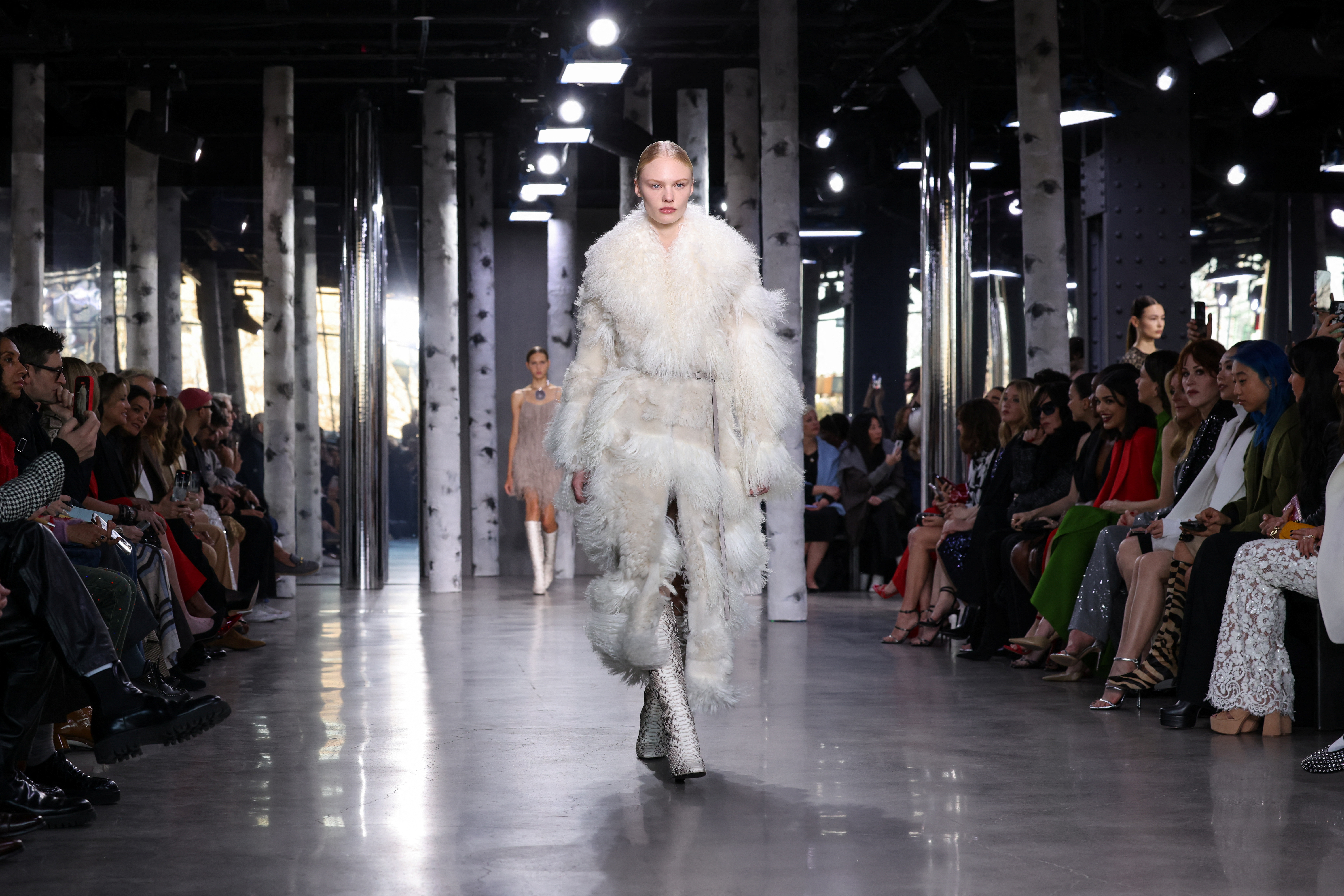 Michael Kors presents his latest collection during New York Fashion Week