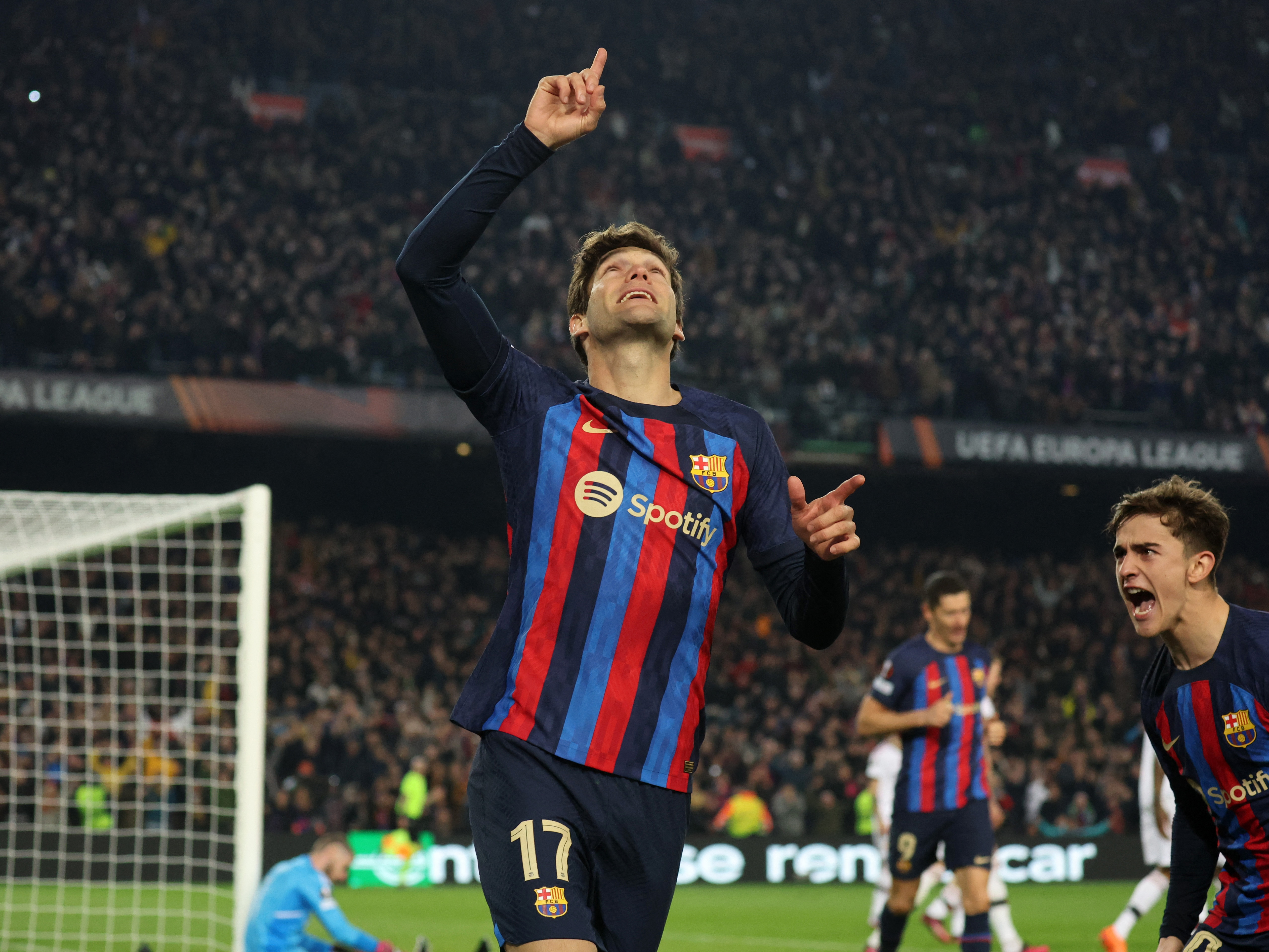 Europa League - Play-Off First Leg - FC Barcelona v Manchester United