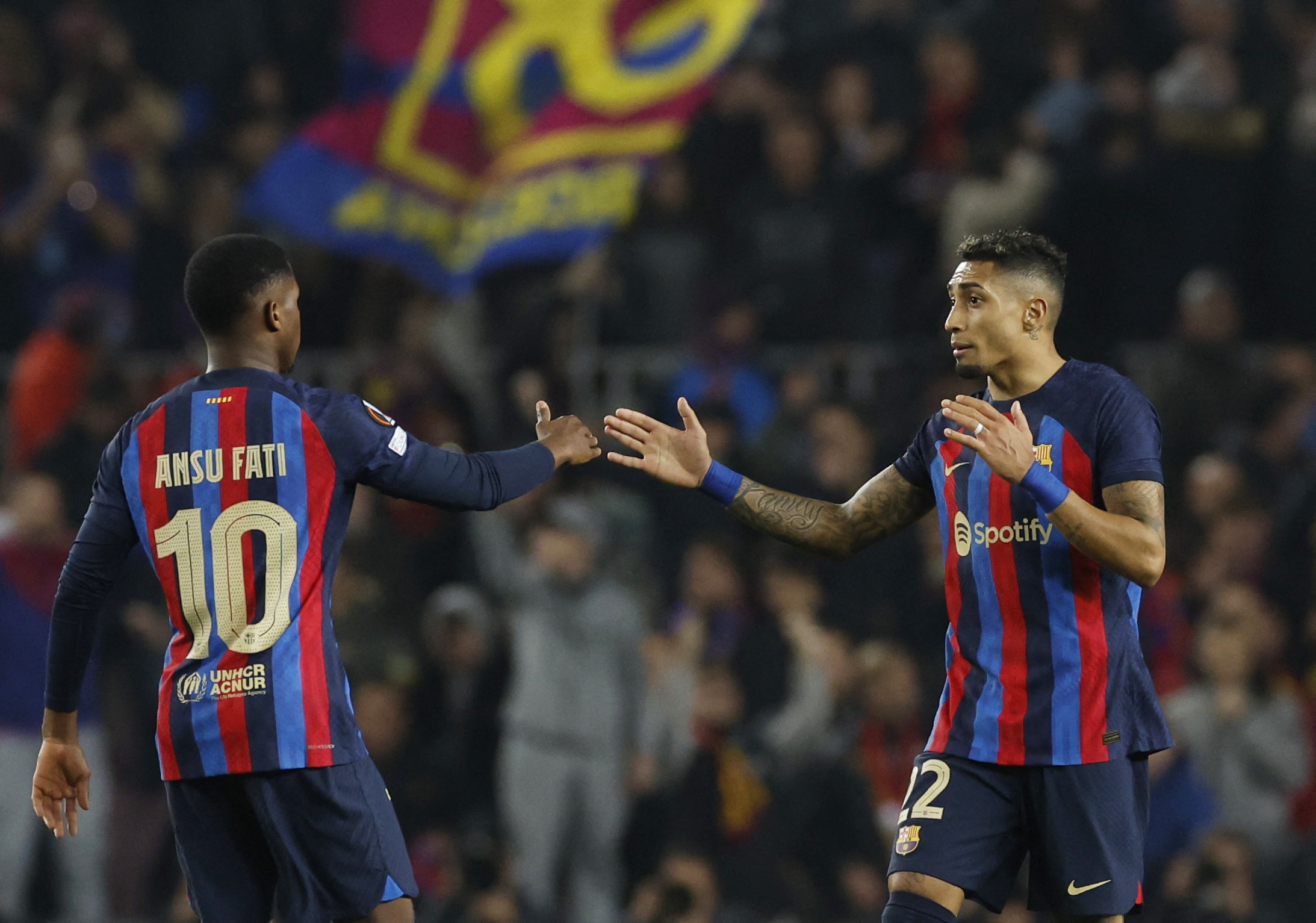 Europa League - Play-Off First Leg - FC Barcelona v Manchester United