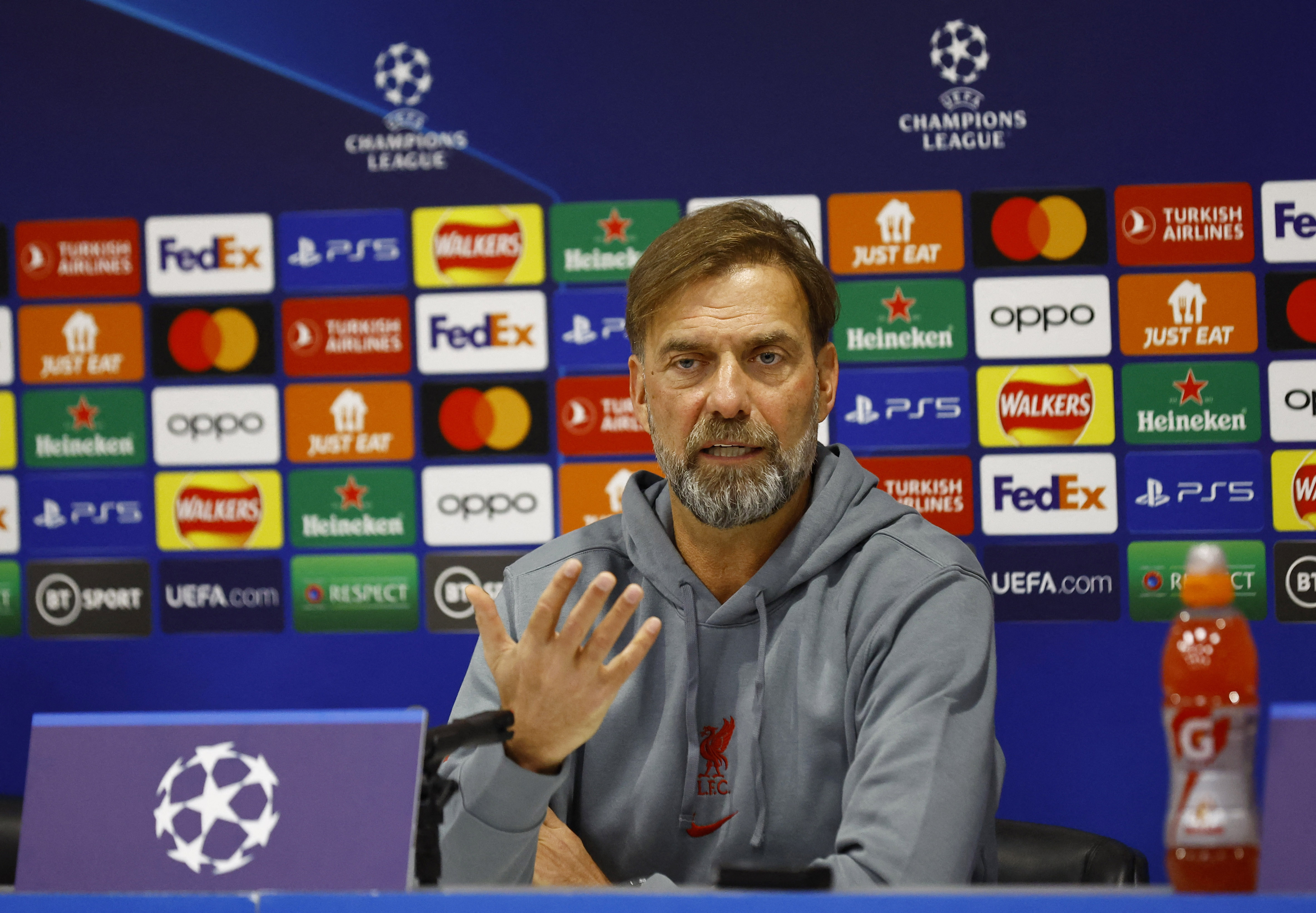 Champions League - Liverpool Press Conference