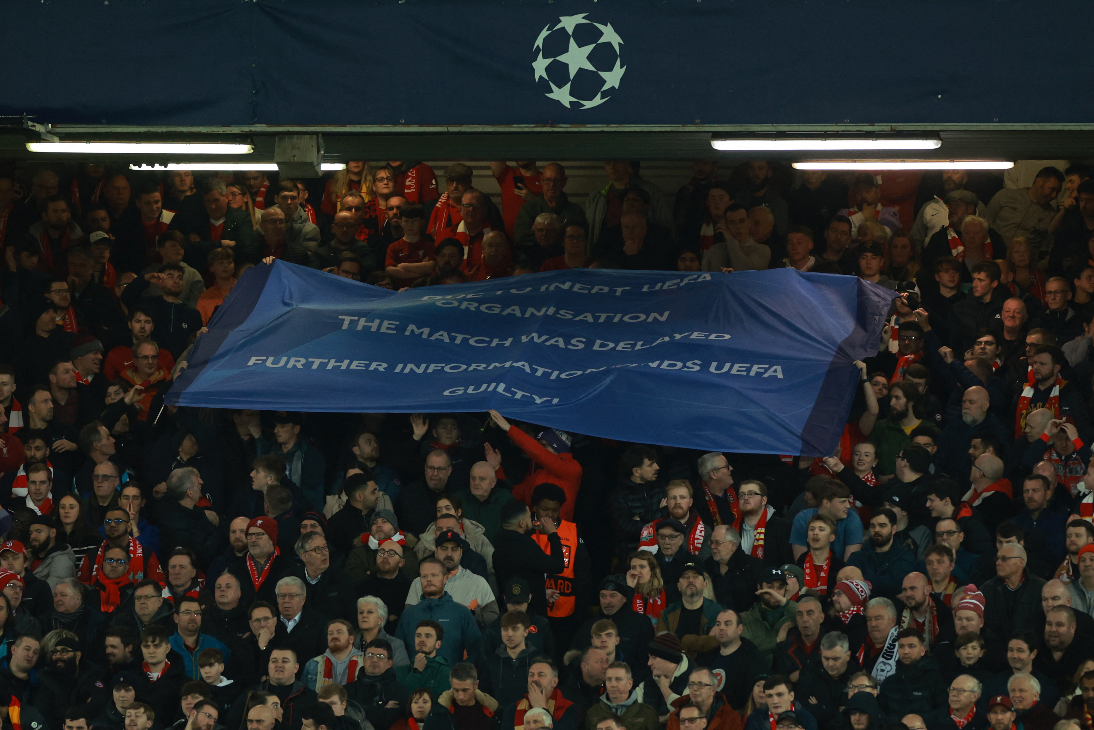 Champions League - Round of 16 First Leg - Liverpool v Real Madrid
