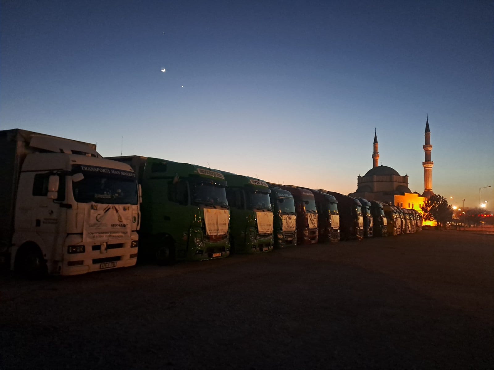 Konvoj Islamske zajednice u BiH i “Merhameta” stigao u Turkiye