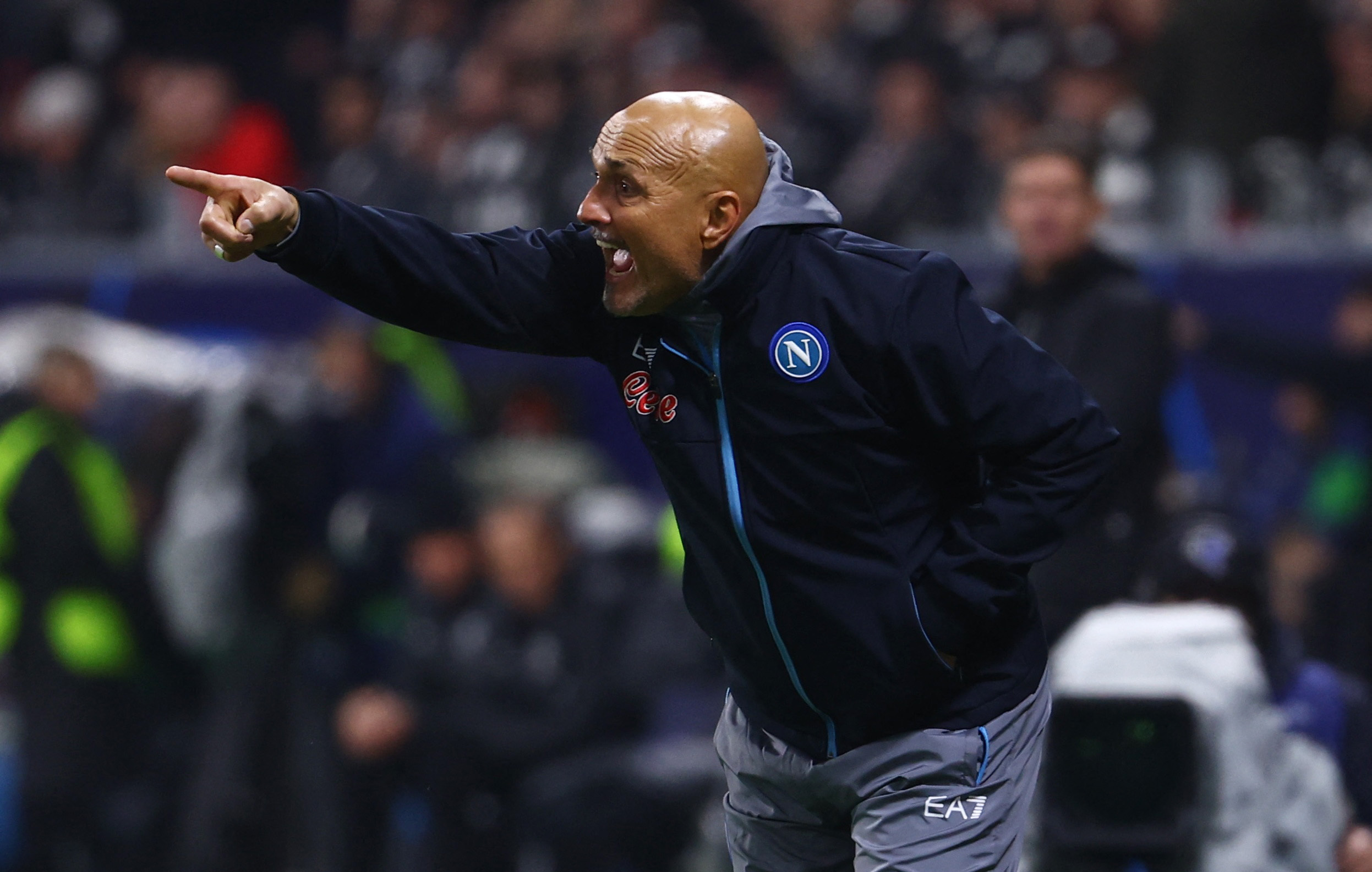 Champions League - Round of 16 First Leg - Eintracht Frankfurt v Napoli