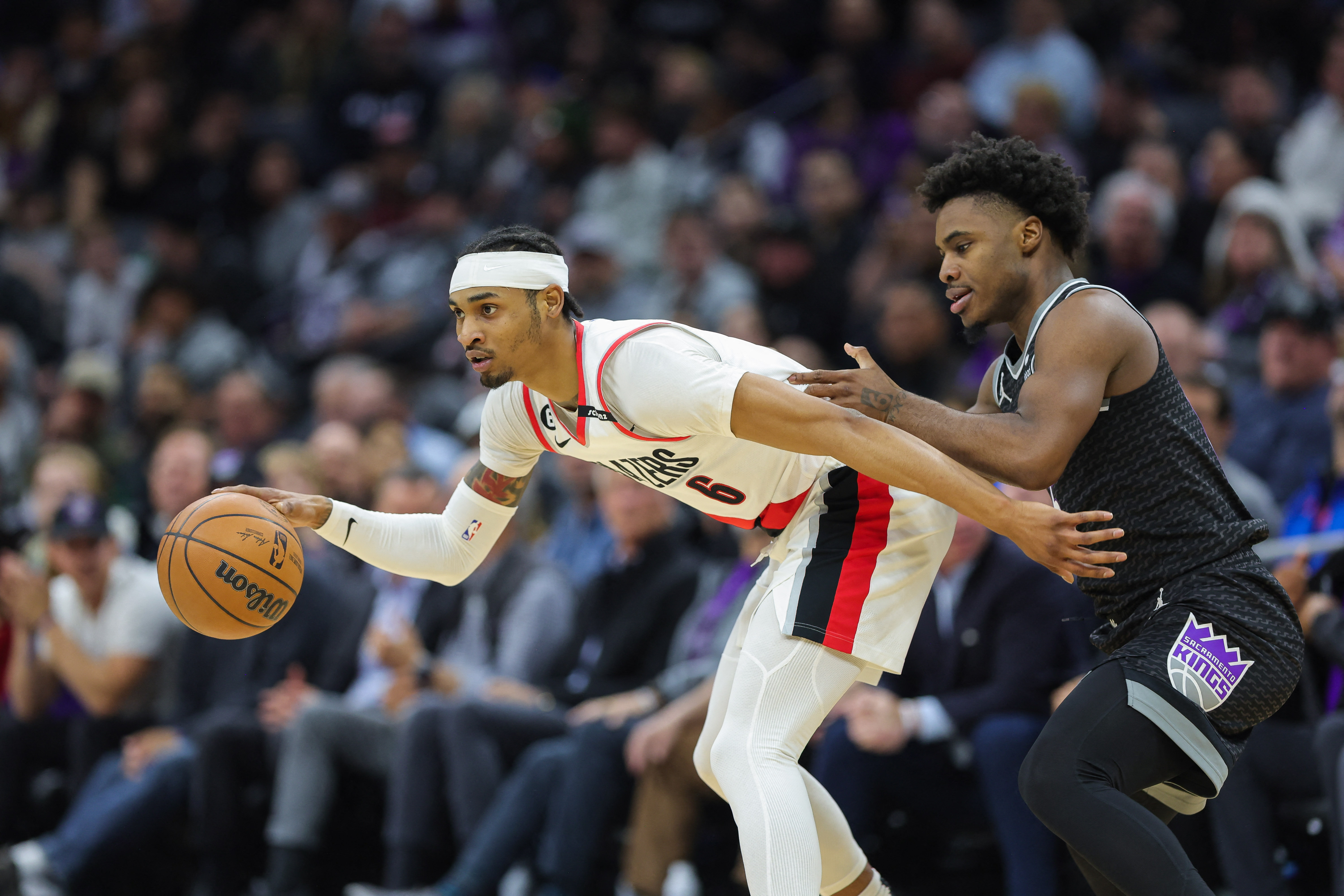 NBA: Portland Trail Blazers at Sacramento Kings