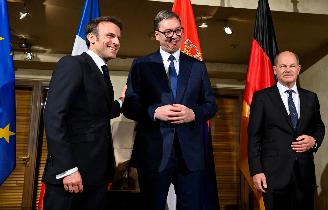 vučić macron scholz