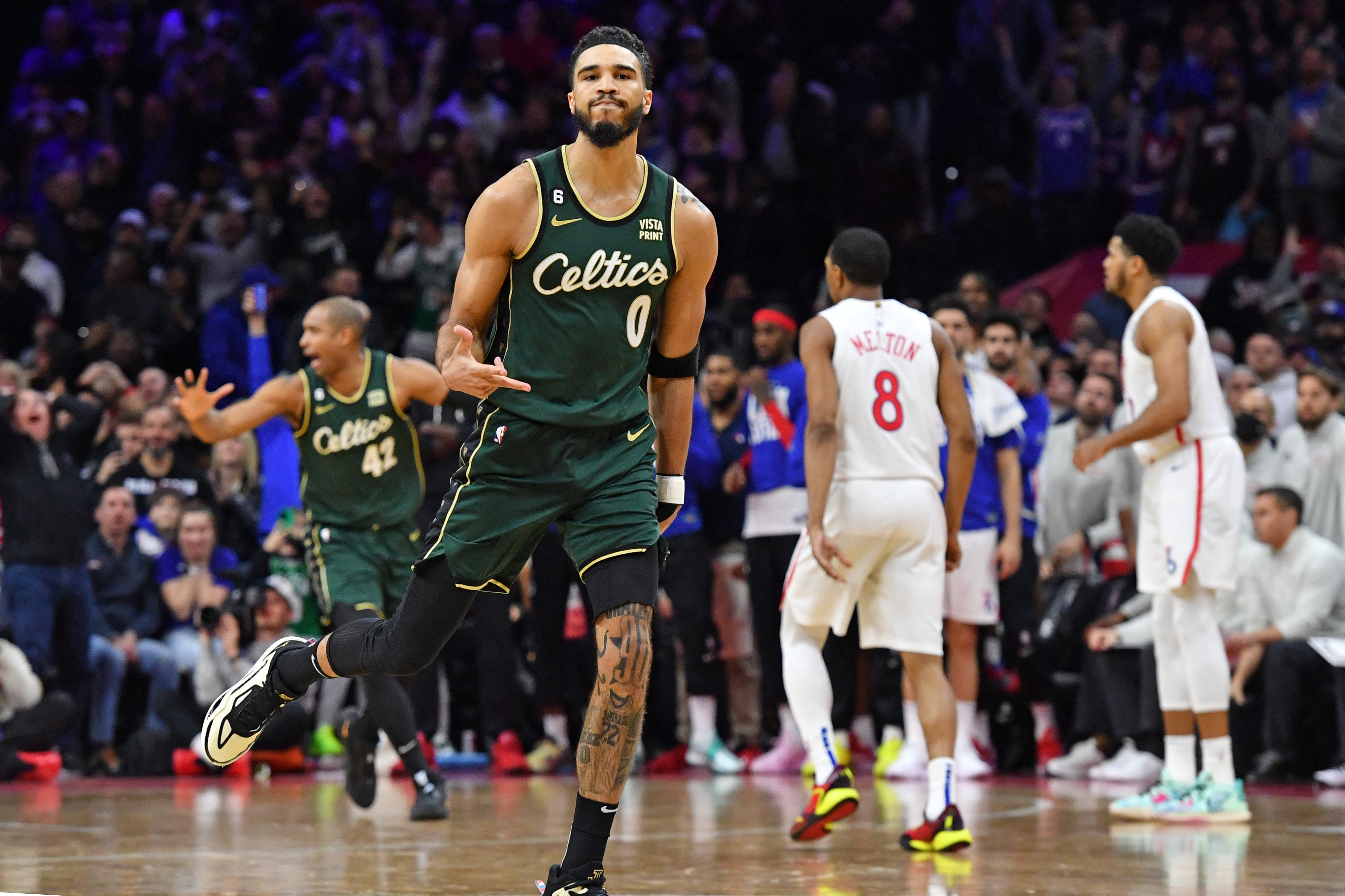 NBA: Boston Celtics at Philadelphia 76ers