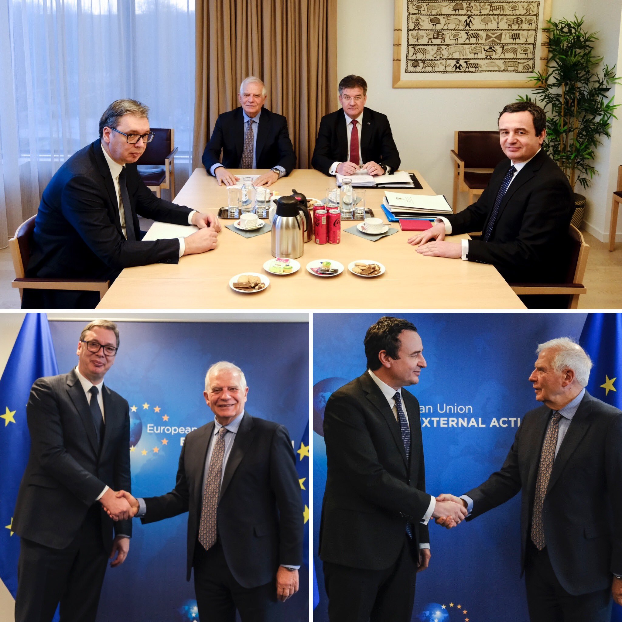 Vučić Kurti borrell