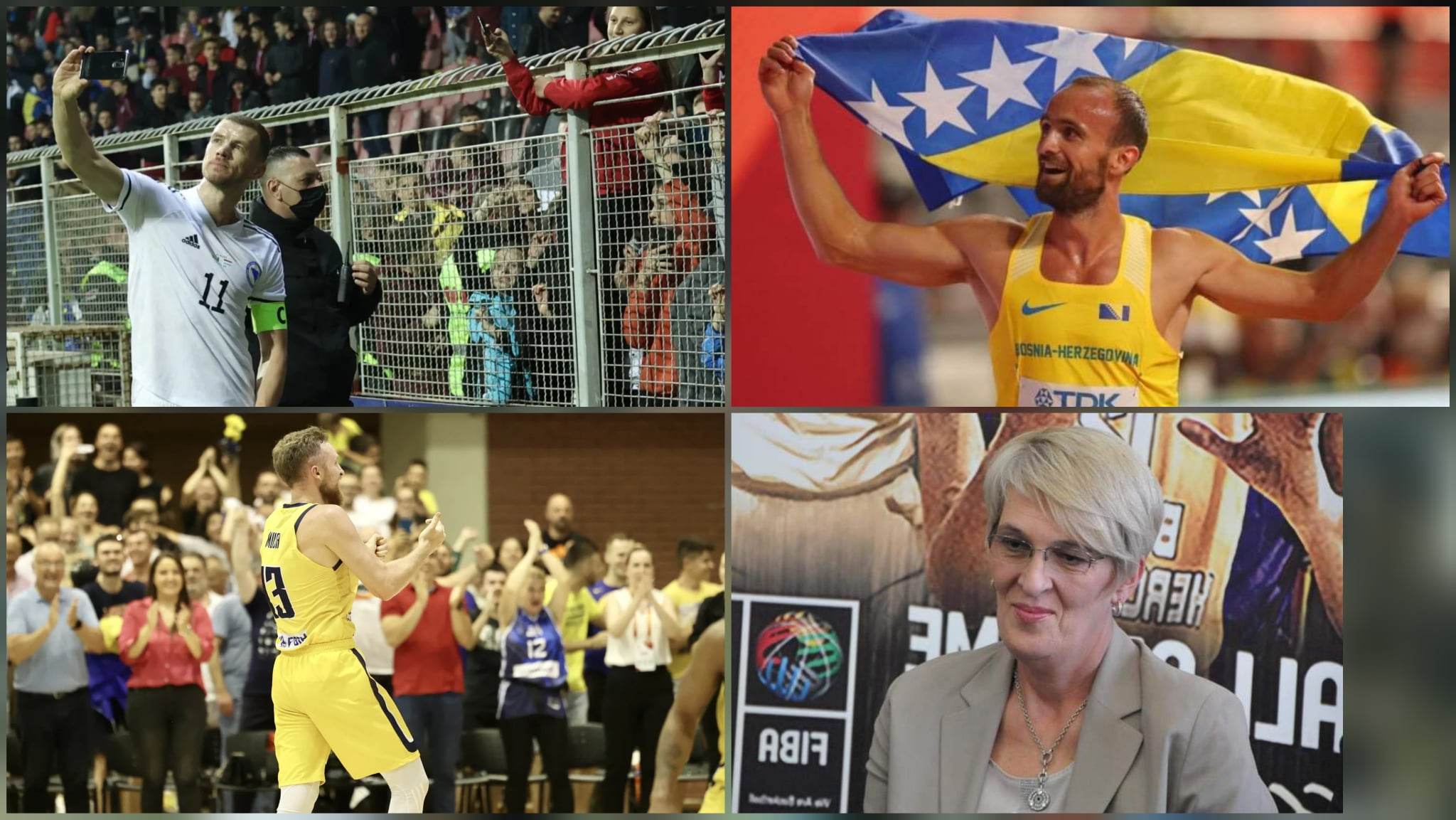 Amel Tuka Edin Džeko Džanan Musa Razija Mujanović