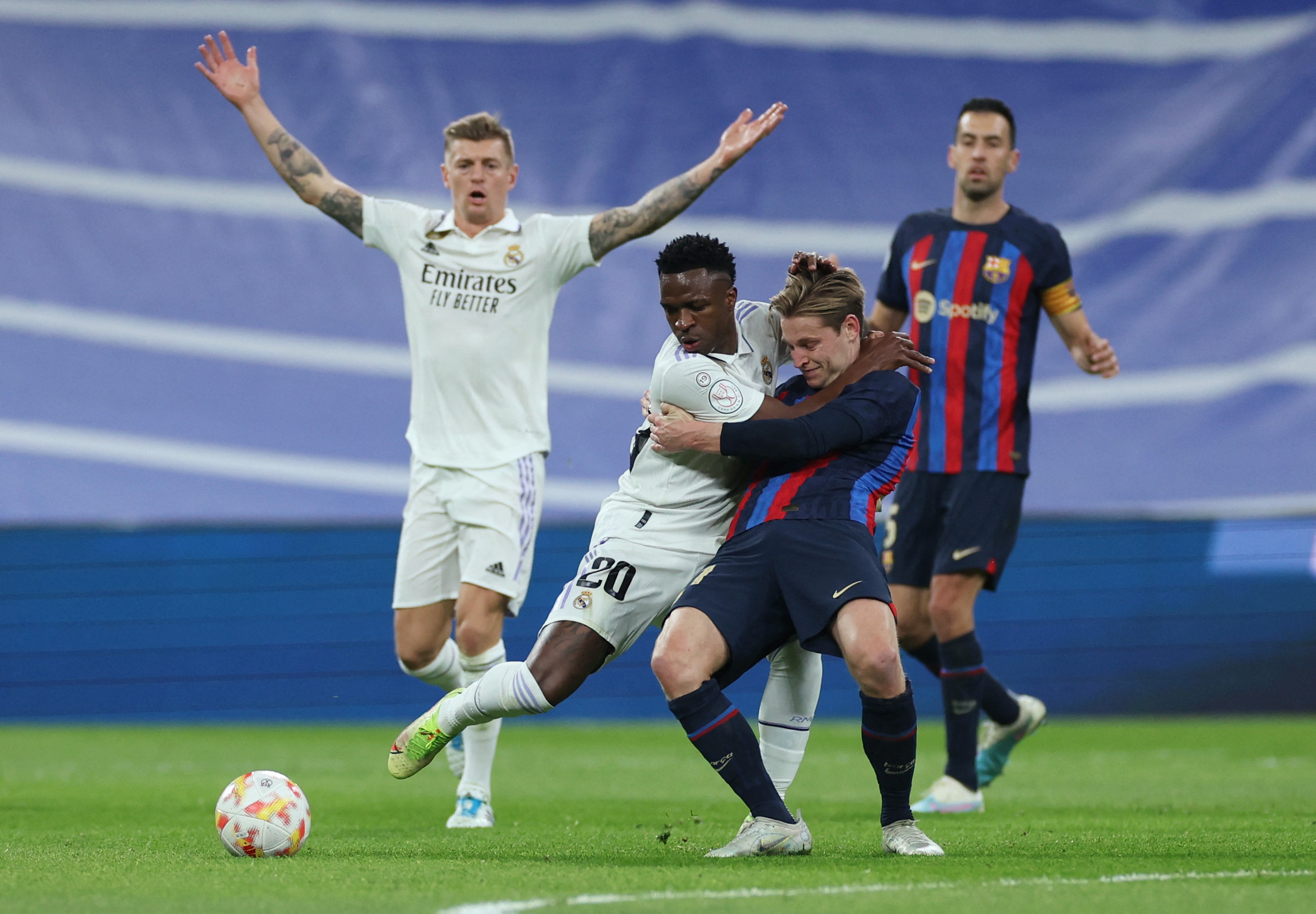 Copa del Rey - Semi Final - First Leg - Real Madrid v FC Barcelona