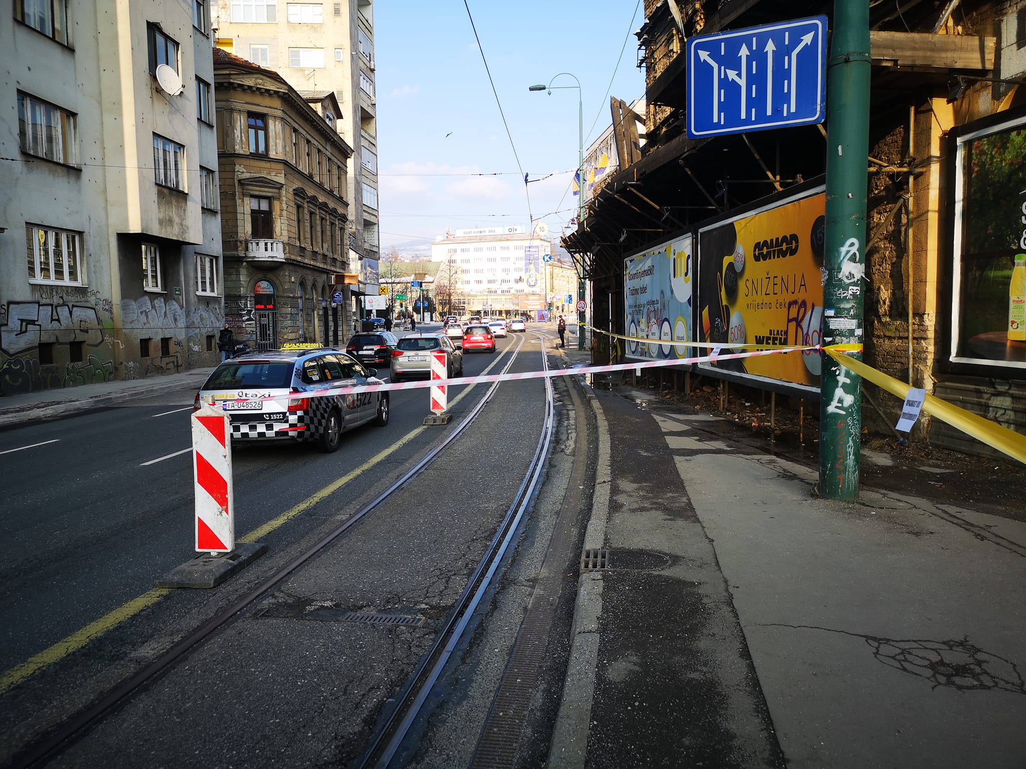 srušena zgrada marin dvor