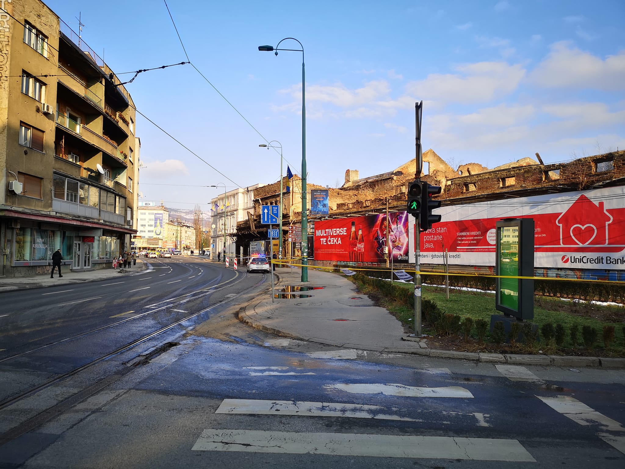 srušena zgrada marin dvor