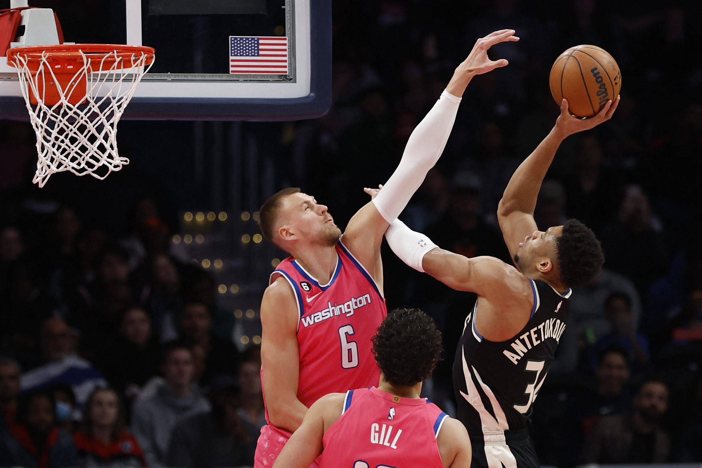 NBA: Milwaukee Bucks at Washington Wizards