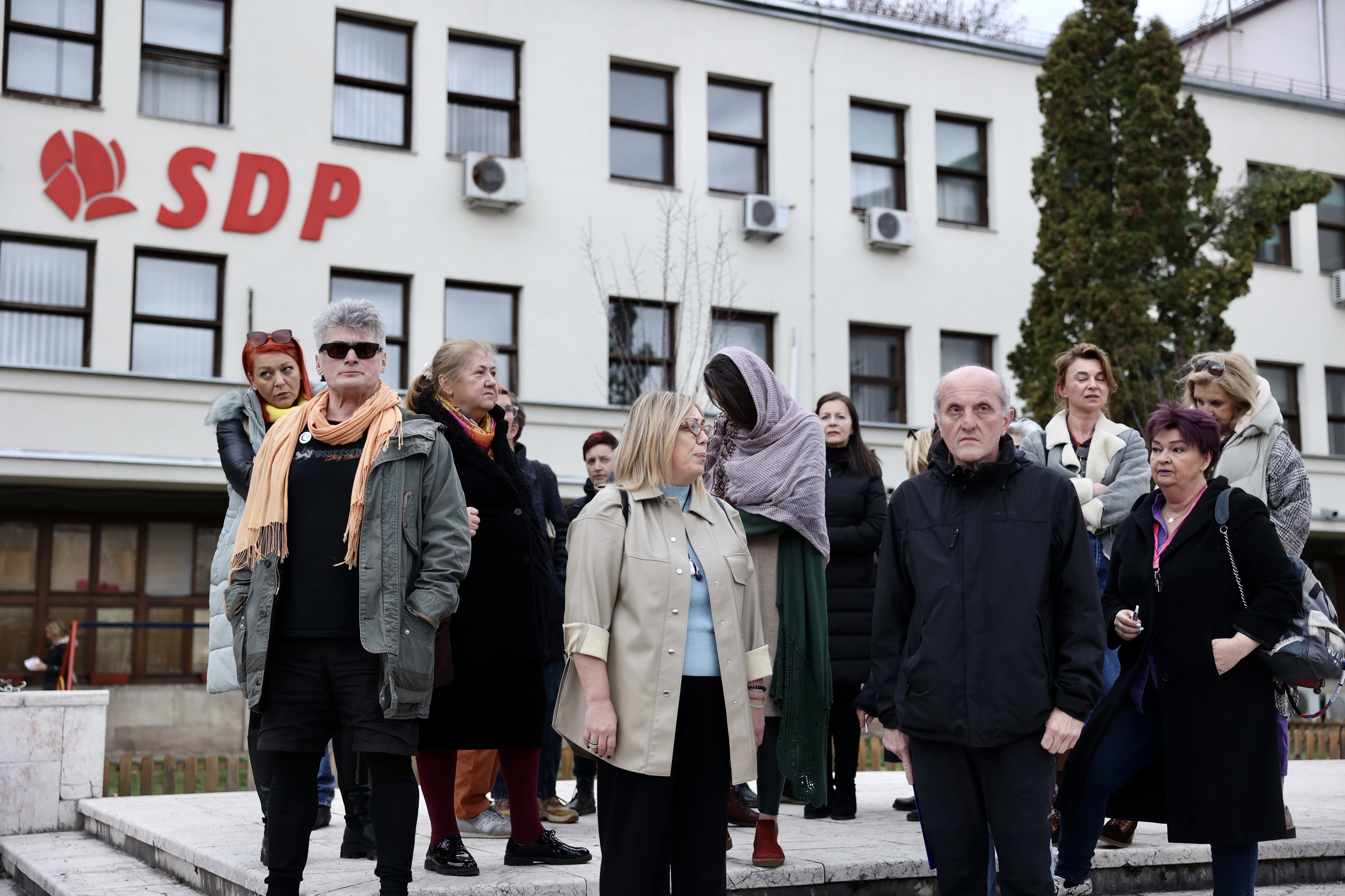 Protesti ispred SDP BiH