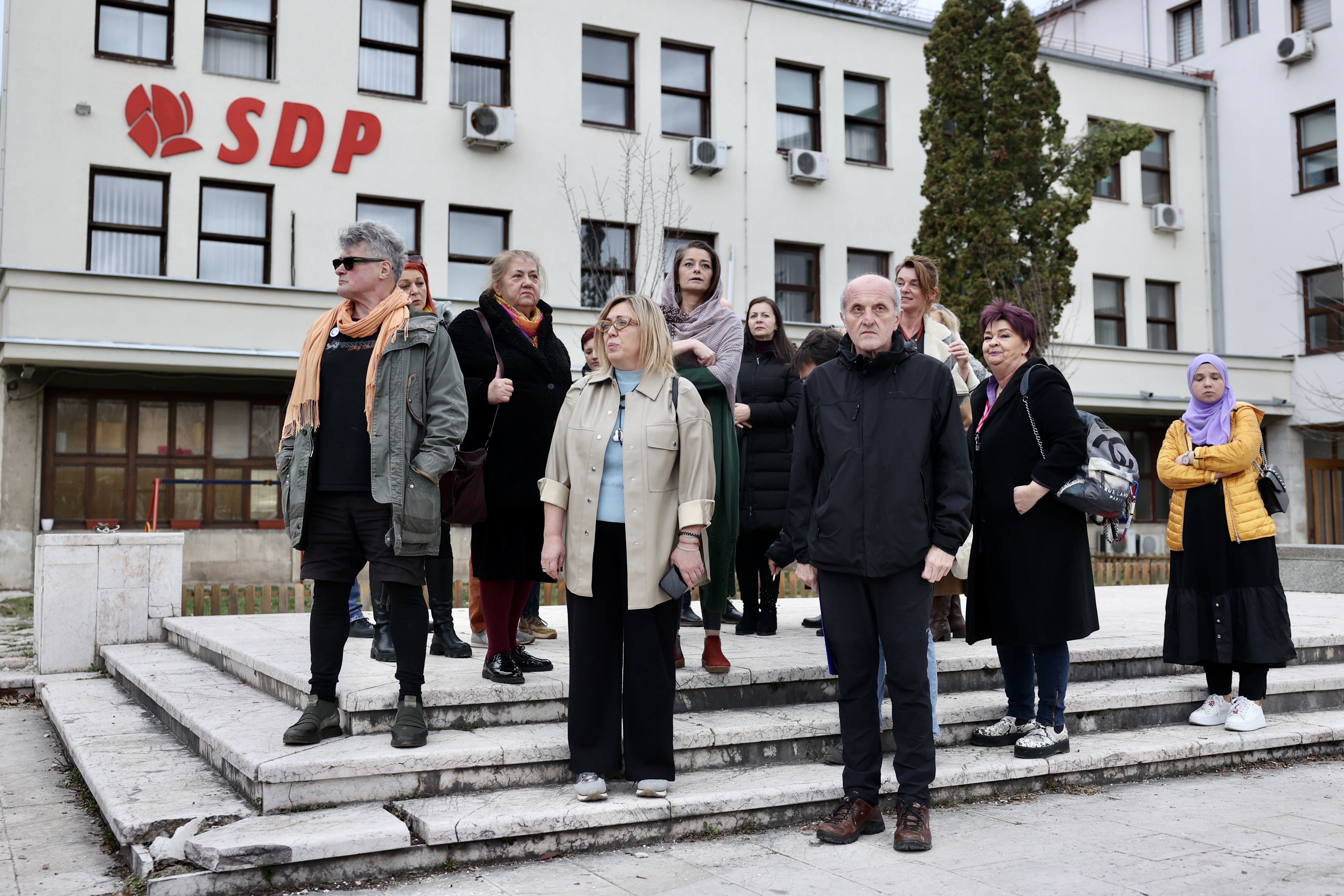 Protesti ispred SDP BiH