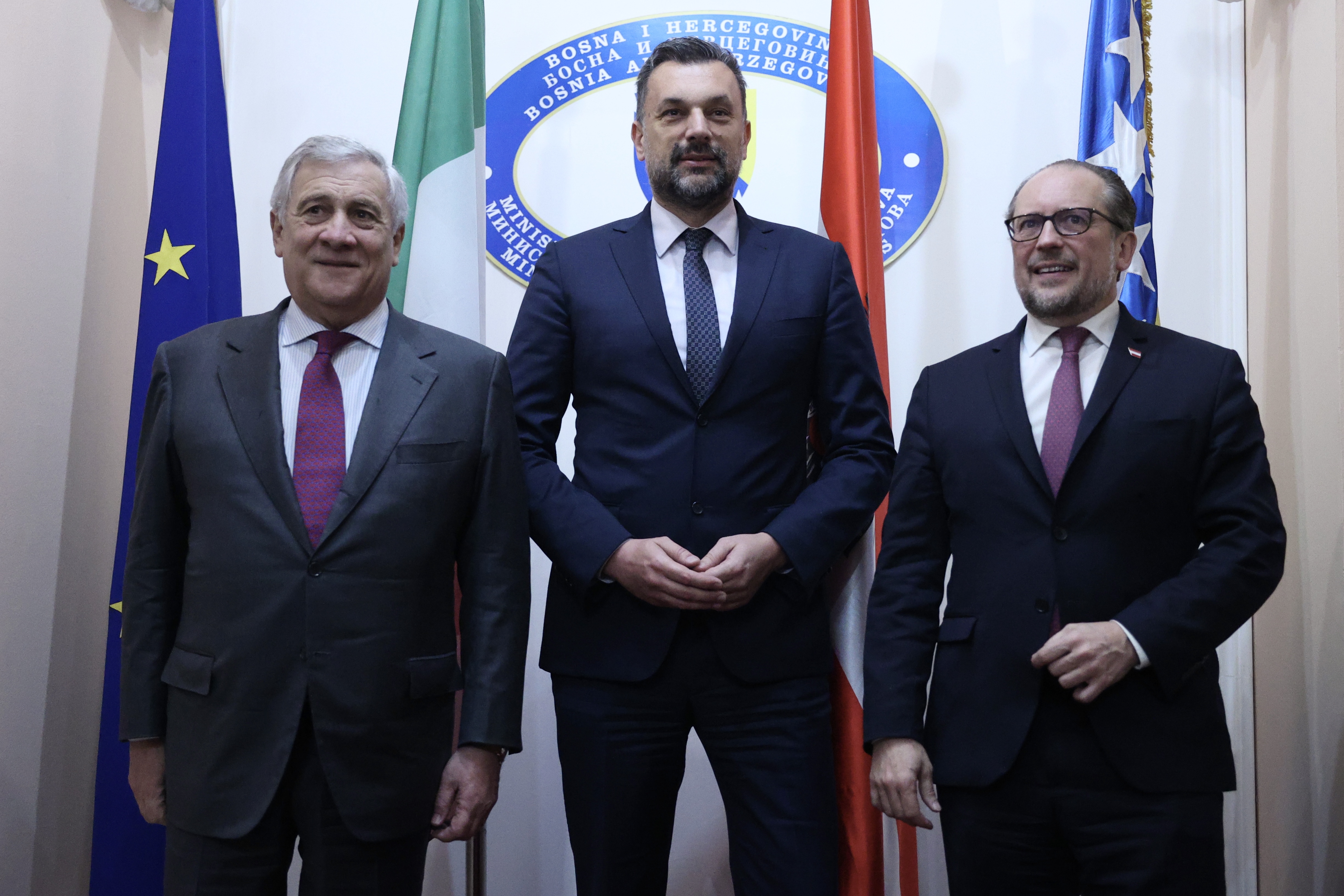 Antonio Tajani, Alexander Schallenberg