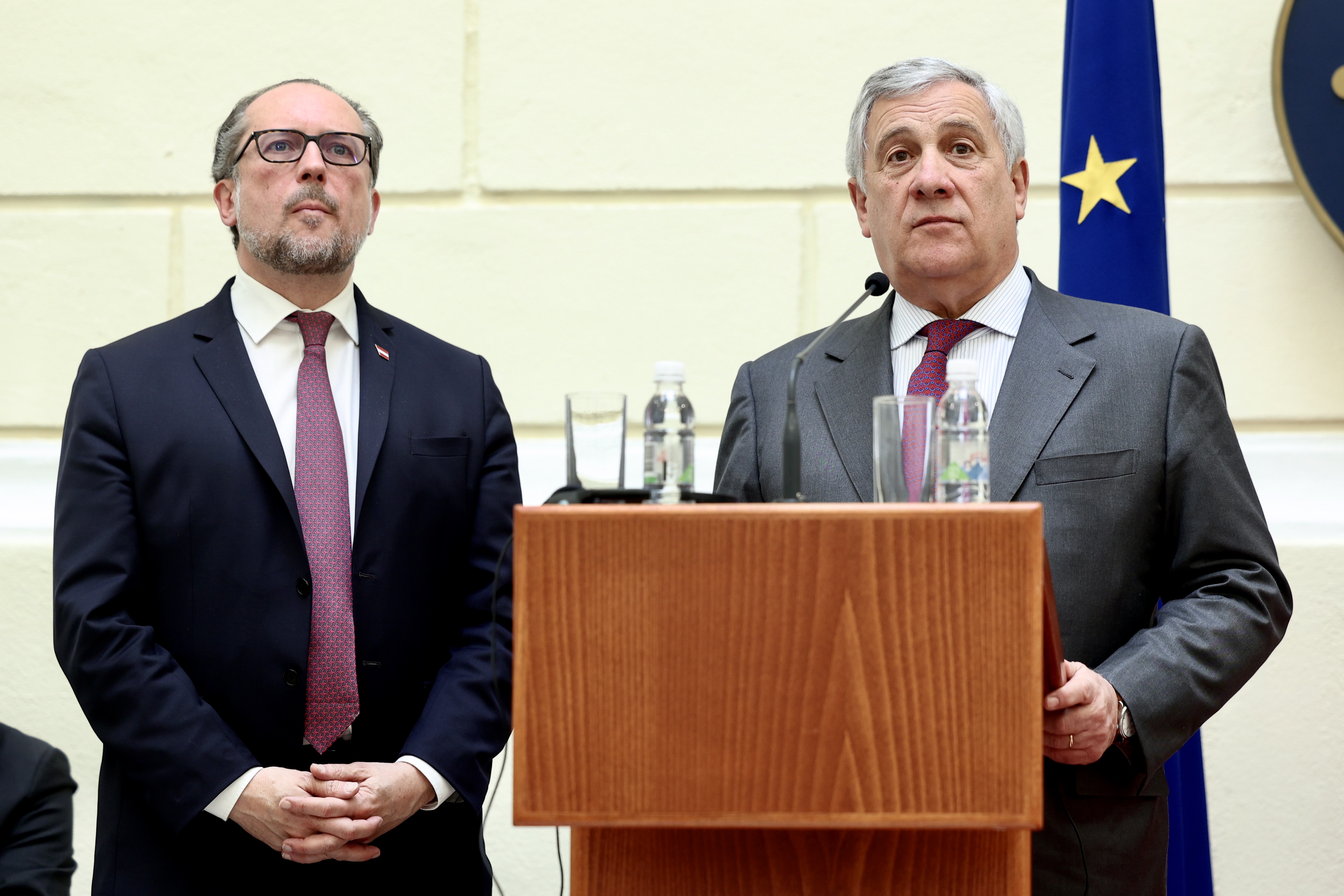 Alexander Schallenberg, Antonio Tajani