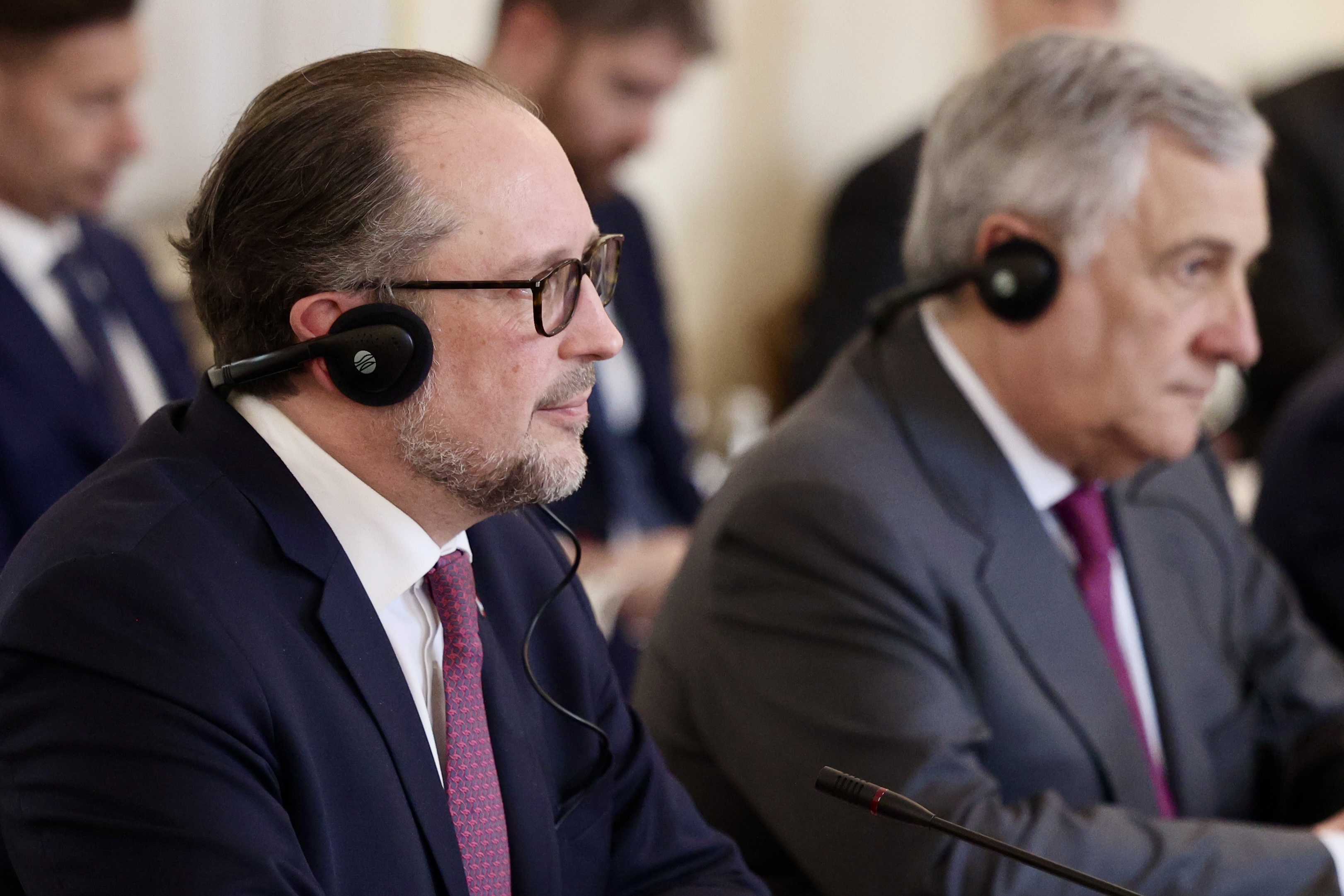 Antonio Tajani i Alexander Schallenberg