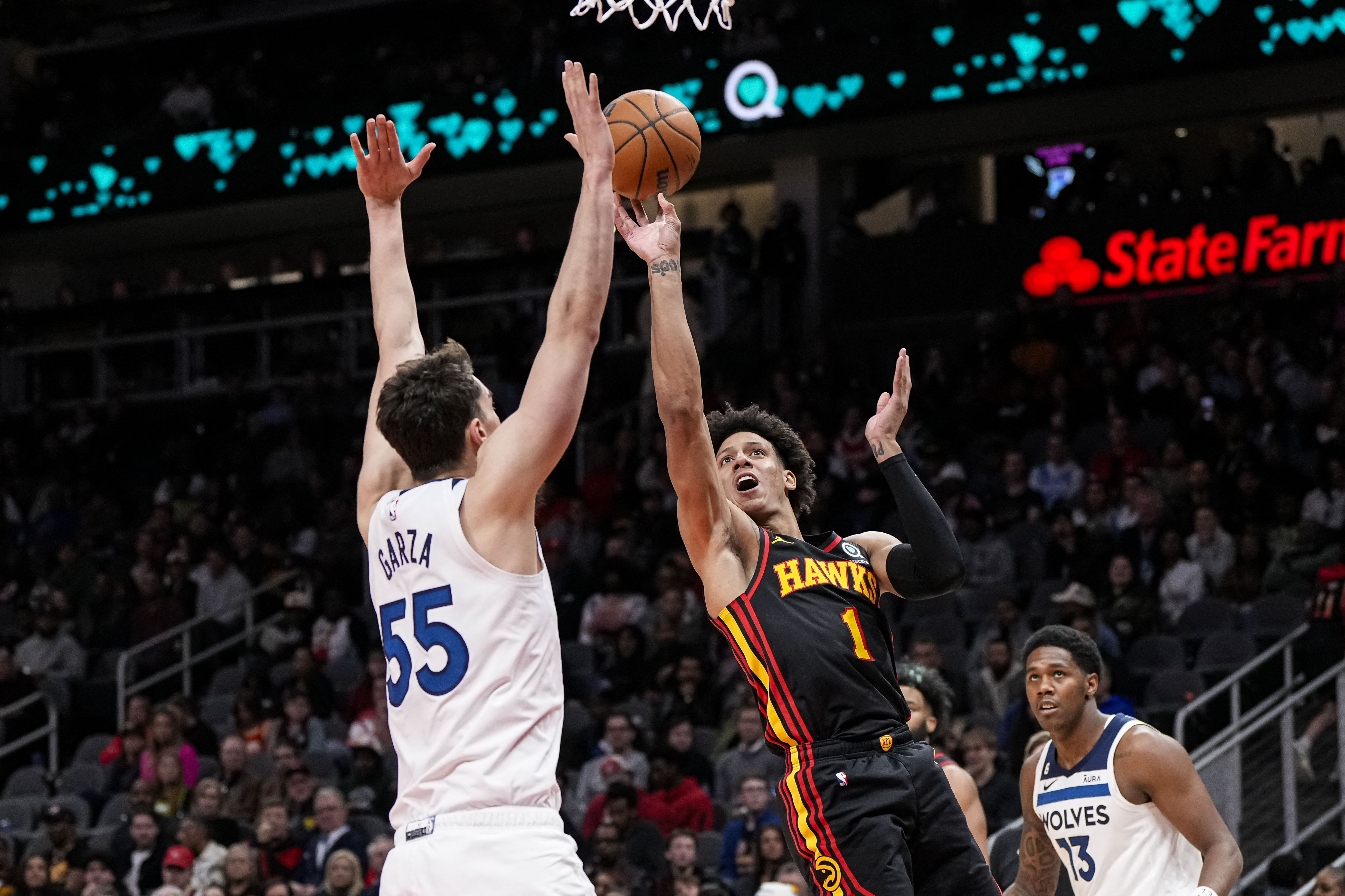 NBA: Minnesota Timberwolves at Atlanta Hawks