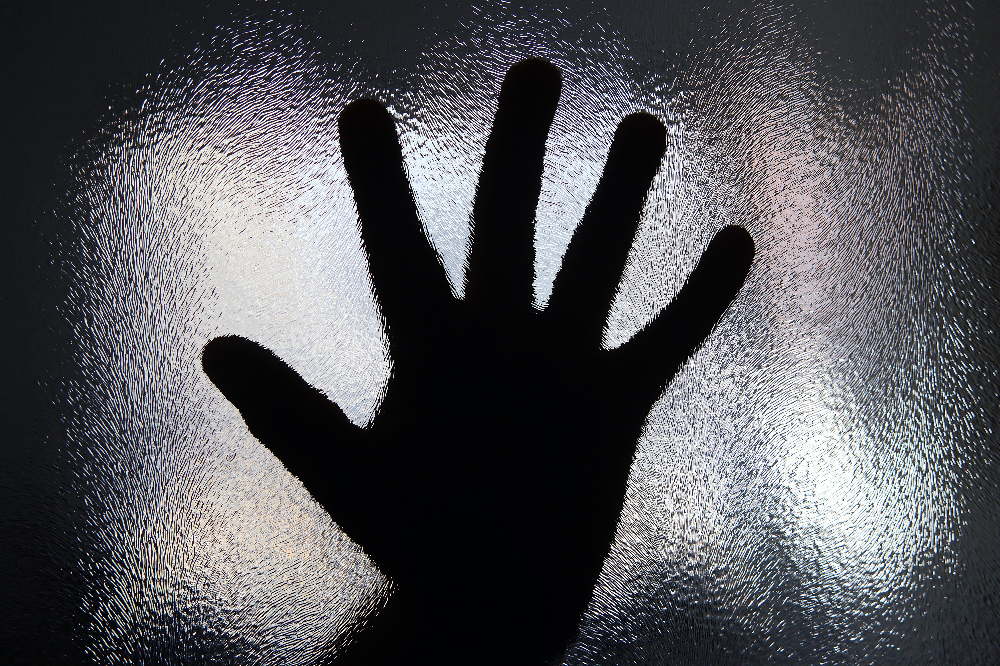 Hand reaches into the void