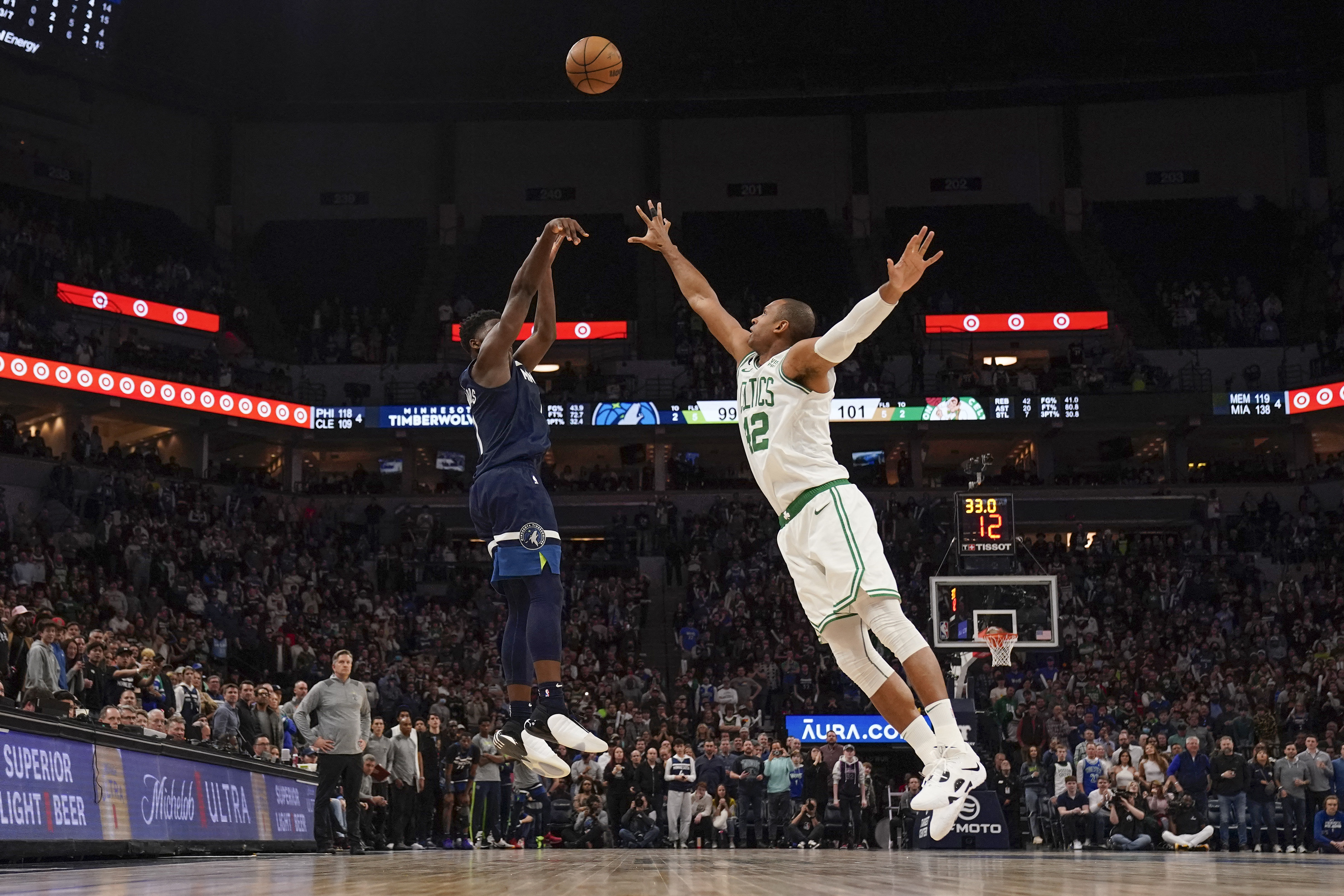 NBA: Boston Celtics at Minnesota Timberwolves